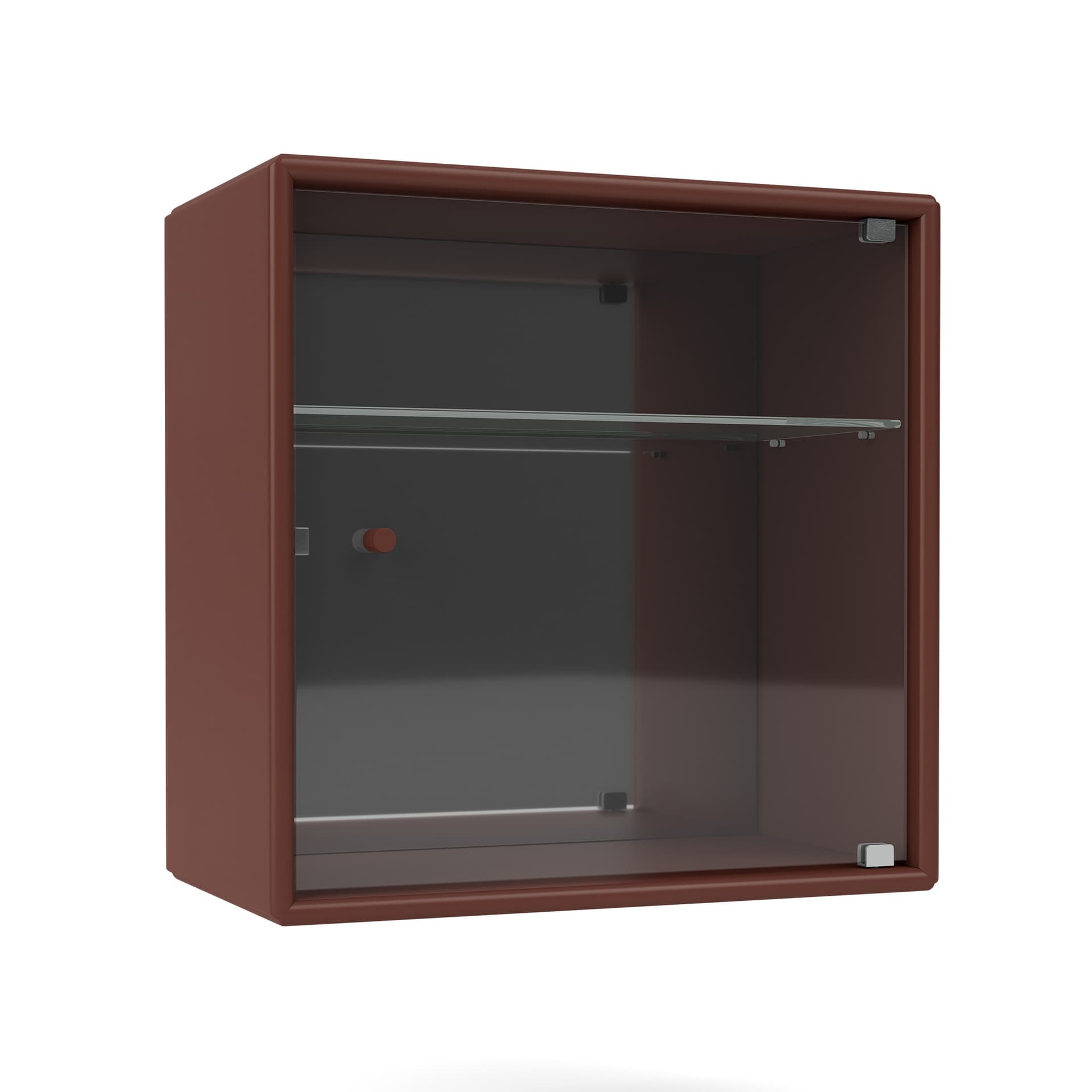 Montana - Perfume Cabinet With Mirror 155-Masala 04 Suspension Rails - Oppbevaringsskap - Peter J. Lassen - Glass/Tre