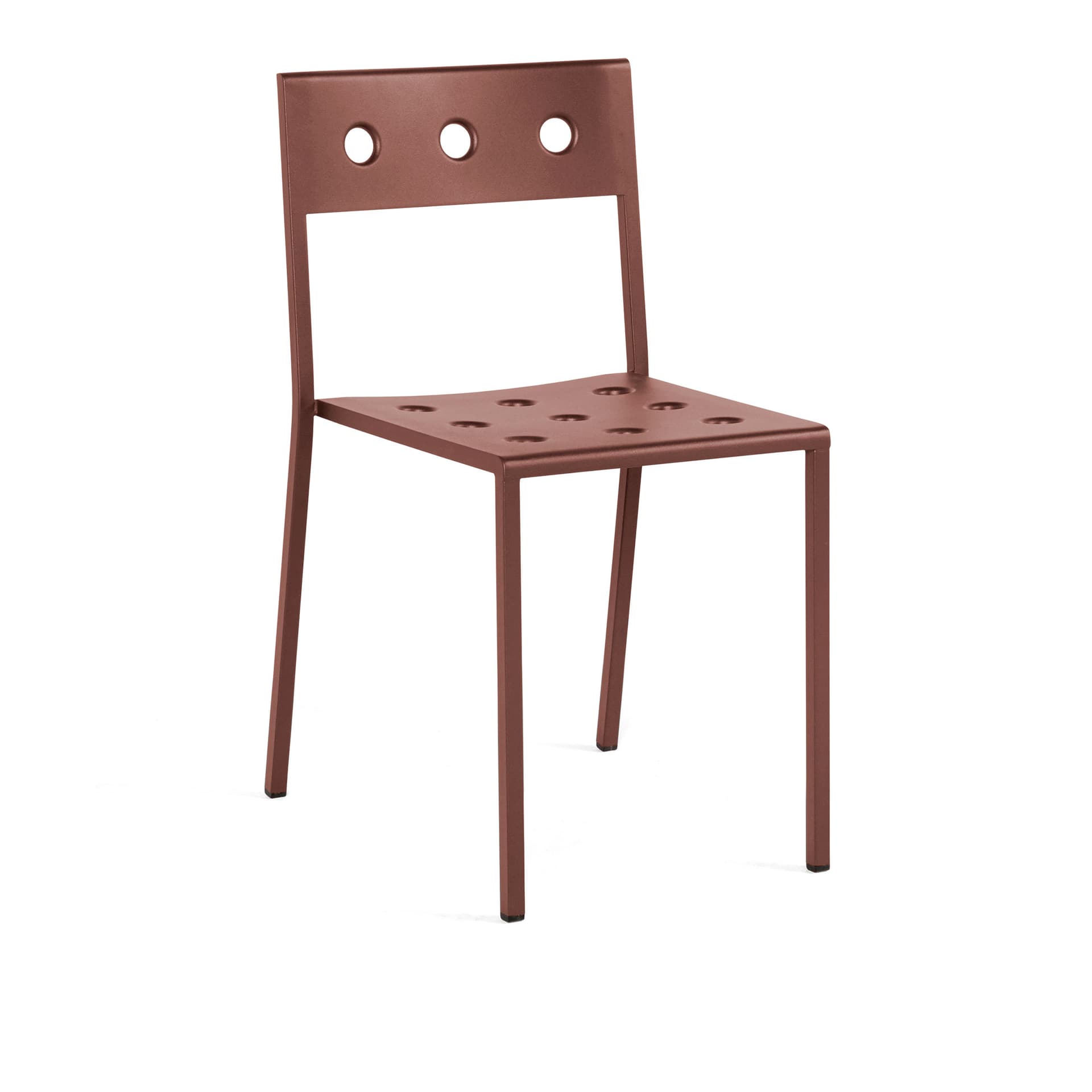 HAY - Balcony Chair - Iron red - Utendørs spisebordstoler - Ronan & Erwan Bouroullec - Rød - Metall