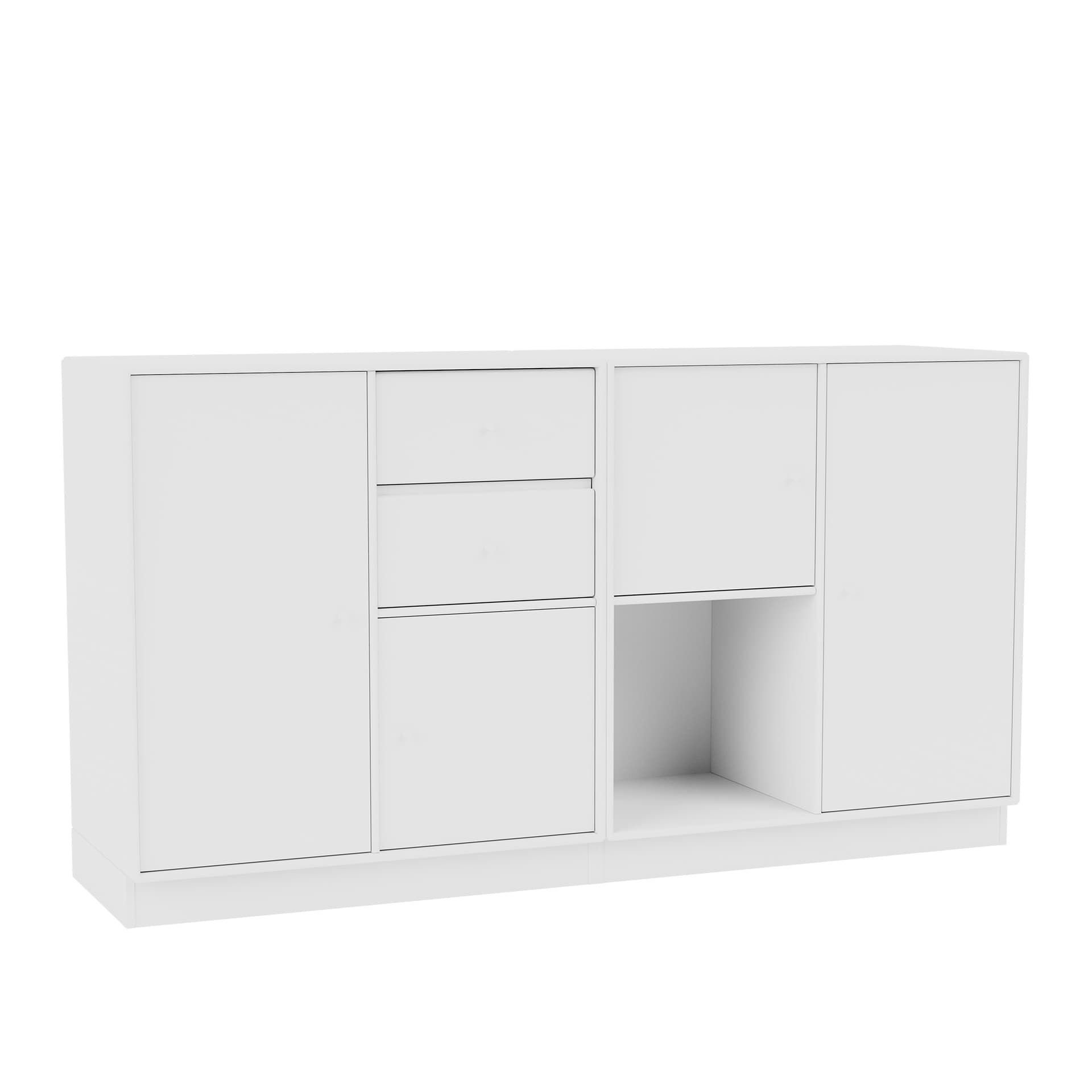 Montana - Couple Sideboard, Plinth H7 cm - New White - Sideboards - Peter J. Lassen - Hvit