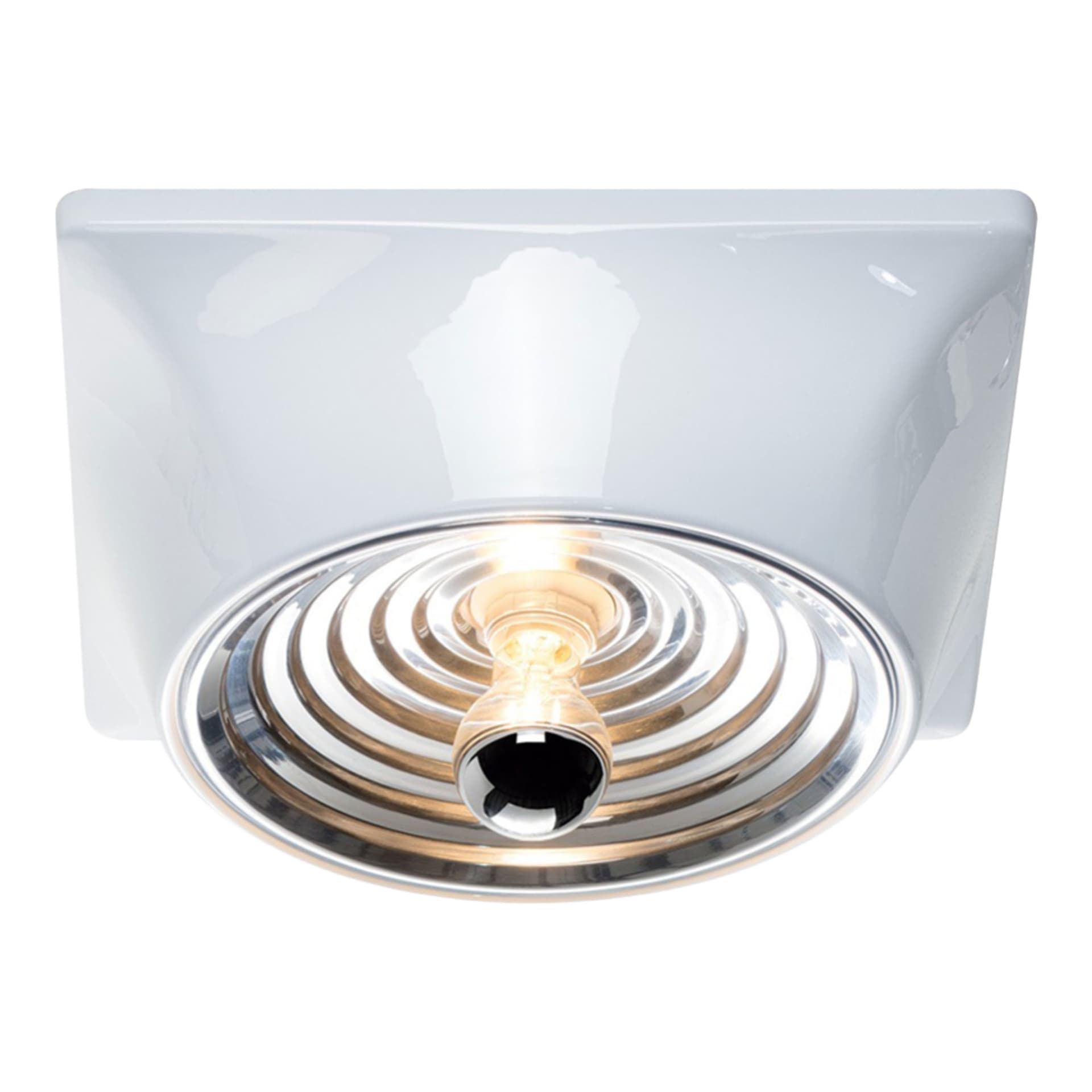 Stilnovo - Goletta vegg- og taklampe hvit - Plafonder - Studio Nizzoli Associati - Hvit - Plast