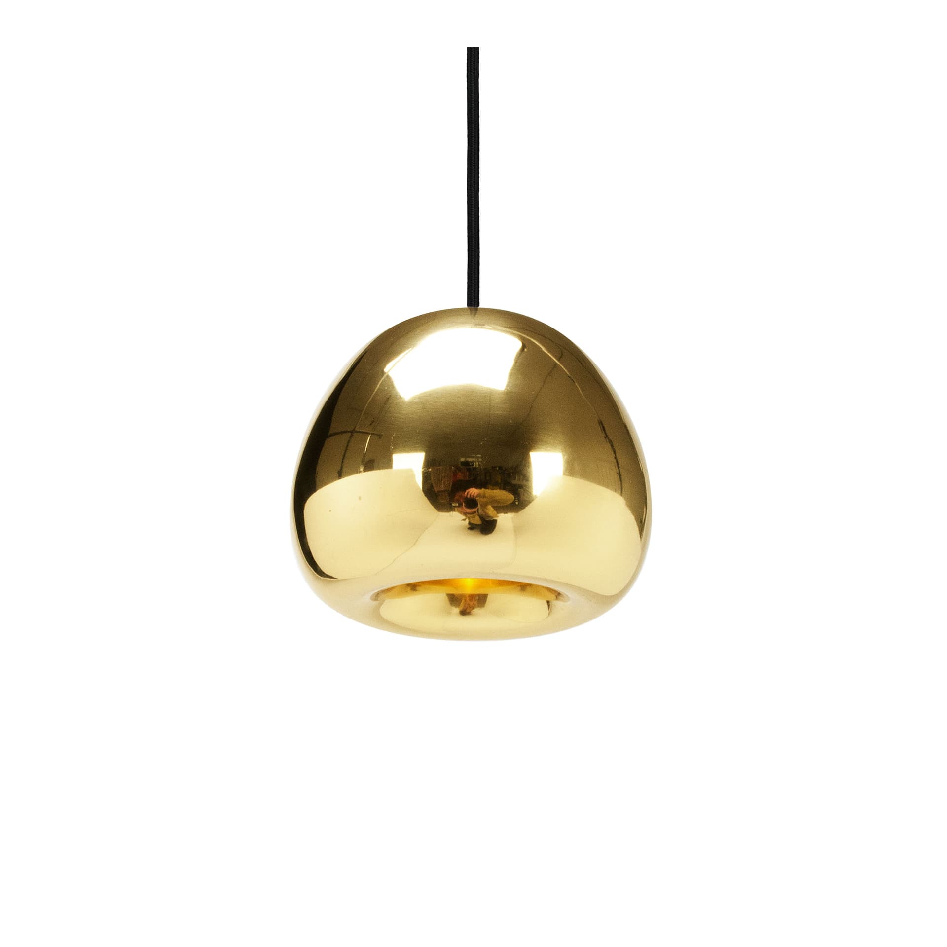 Tom Dixon - Void Mini Pendant, Mässing - Pendellamper - Gull