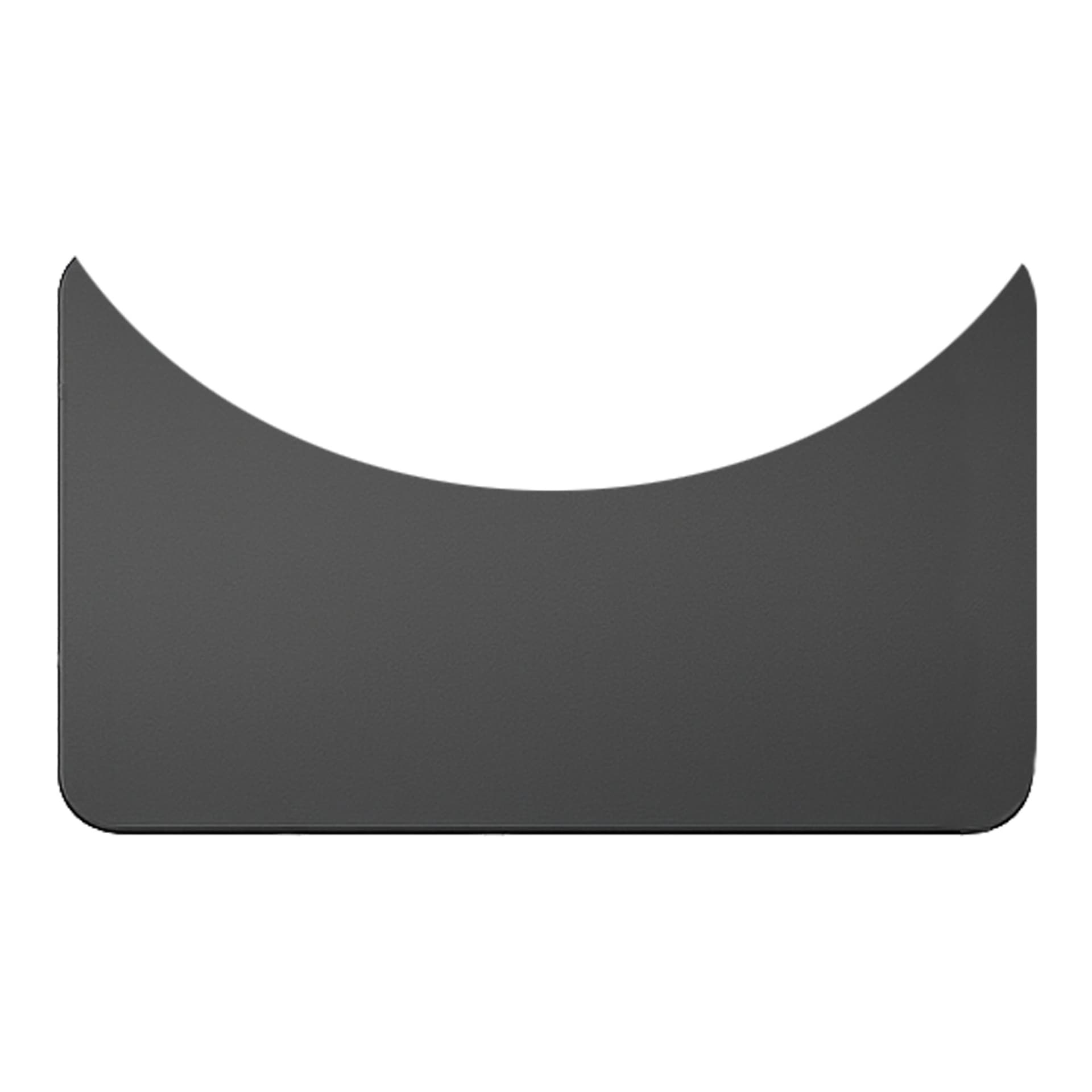 Dk3 - Plush Oval ileggsplate, svartlakkert MDF - Bordtilbehør - Jacob Plejdrup - Svart - Tre