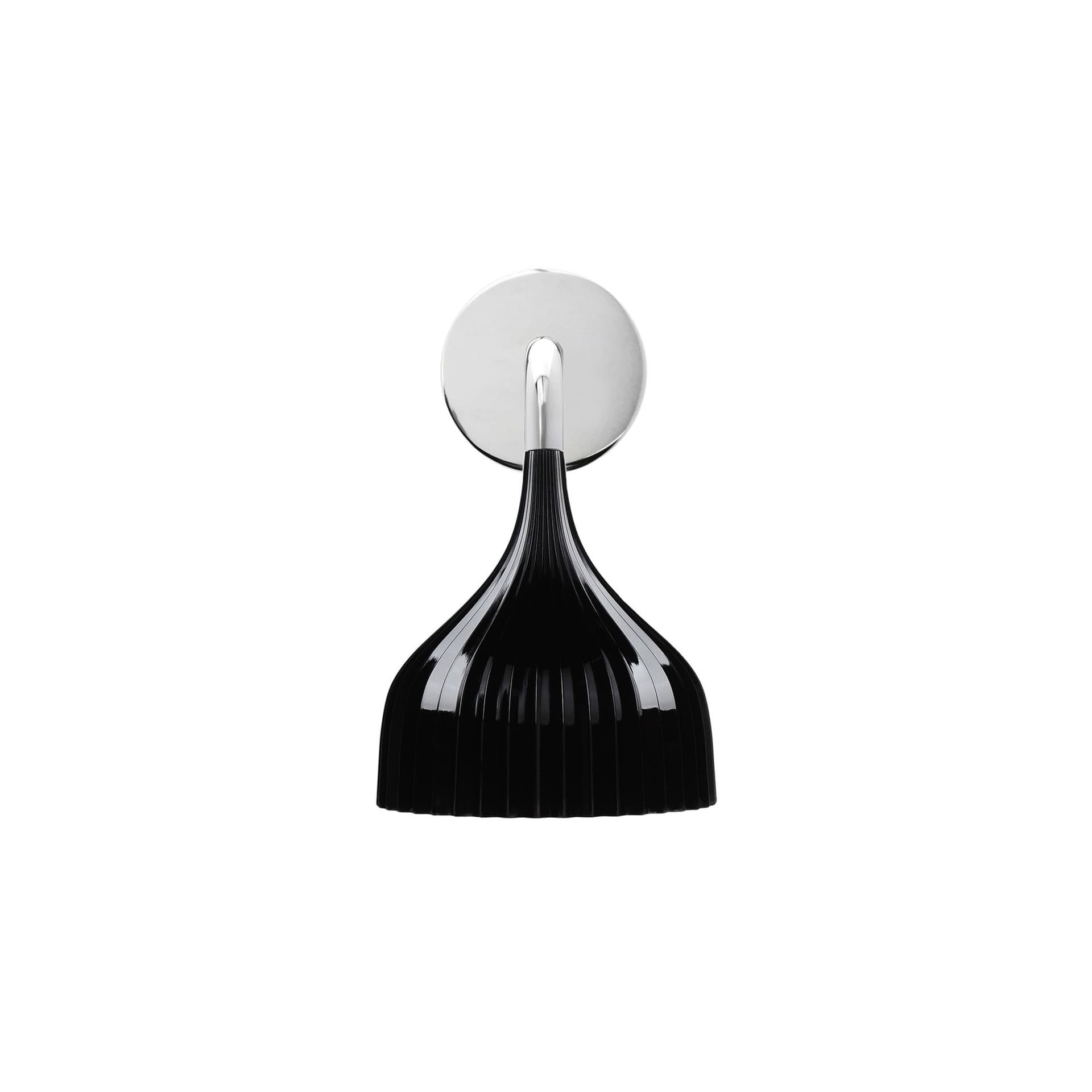 Kartell - È Wall Lamp Black - Sengelamper - Ferruccio Laviani - Svart - Metall/Plast