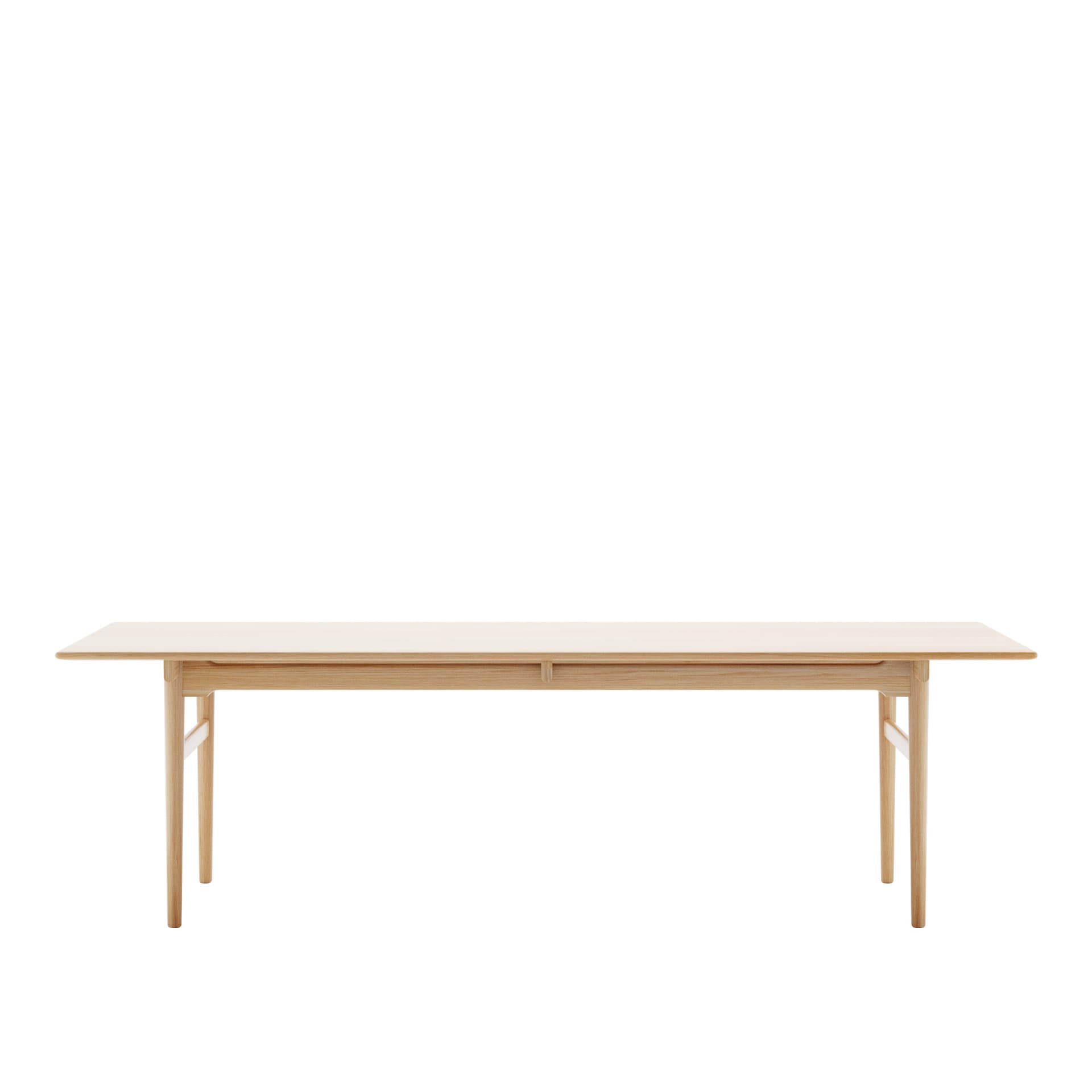 Carl Hansen - CH327, Clear lacquered oak, Length 248 cm - Spisebord - Hans J. Wegner - Tre farget