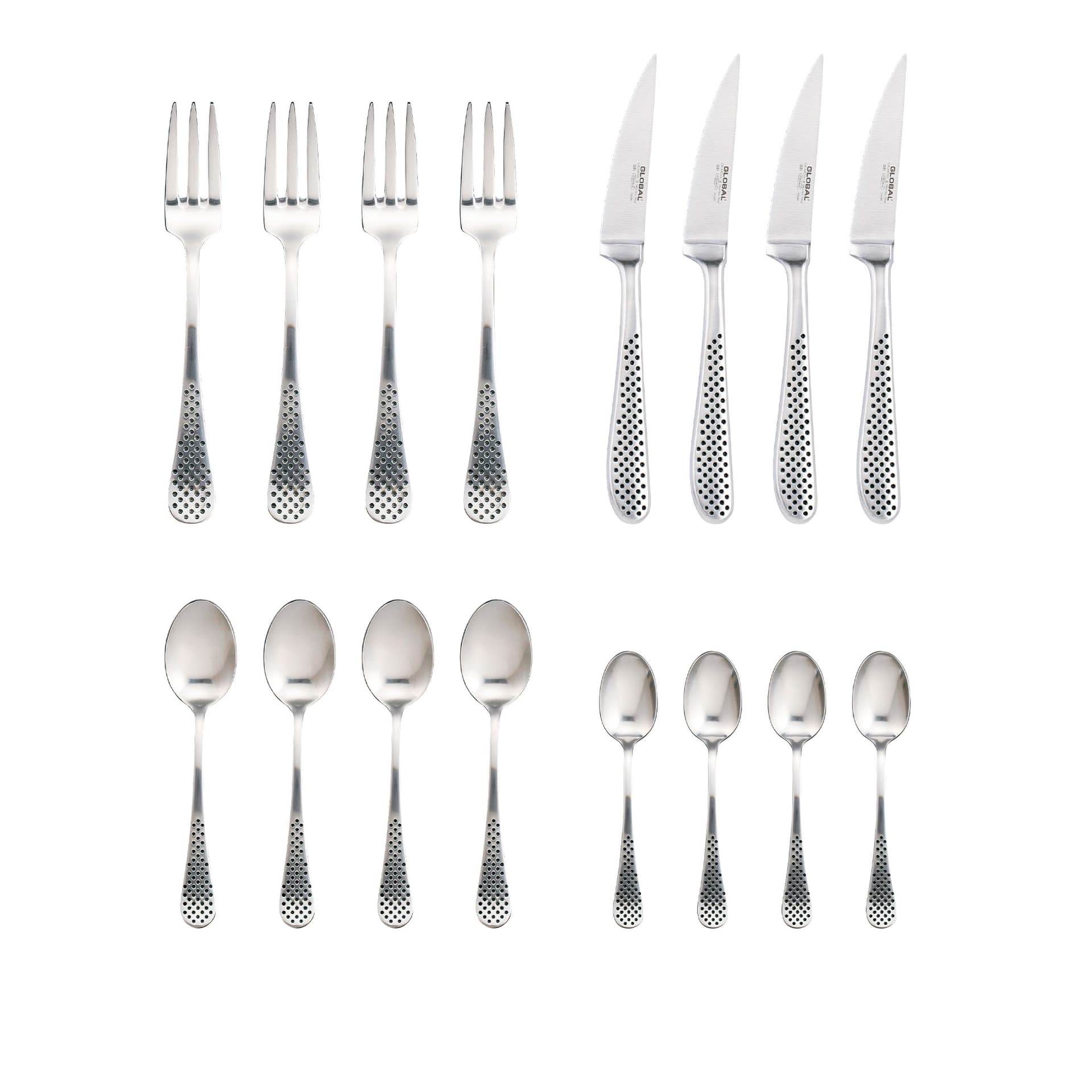 Global - Bestikksett 16 deler GTF-4001, GT-002, 003, 007 - Bestikksett - Metall