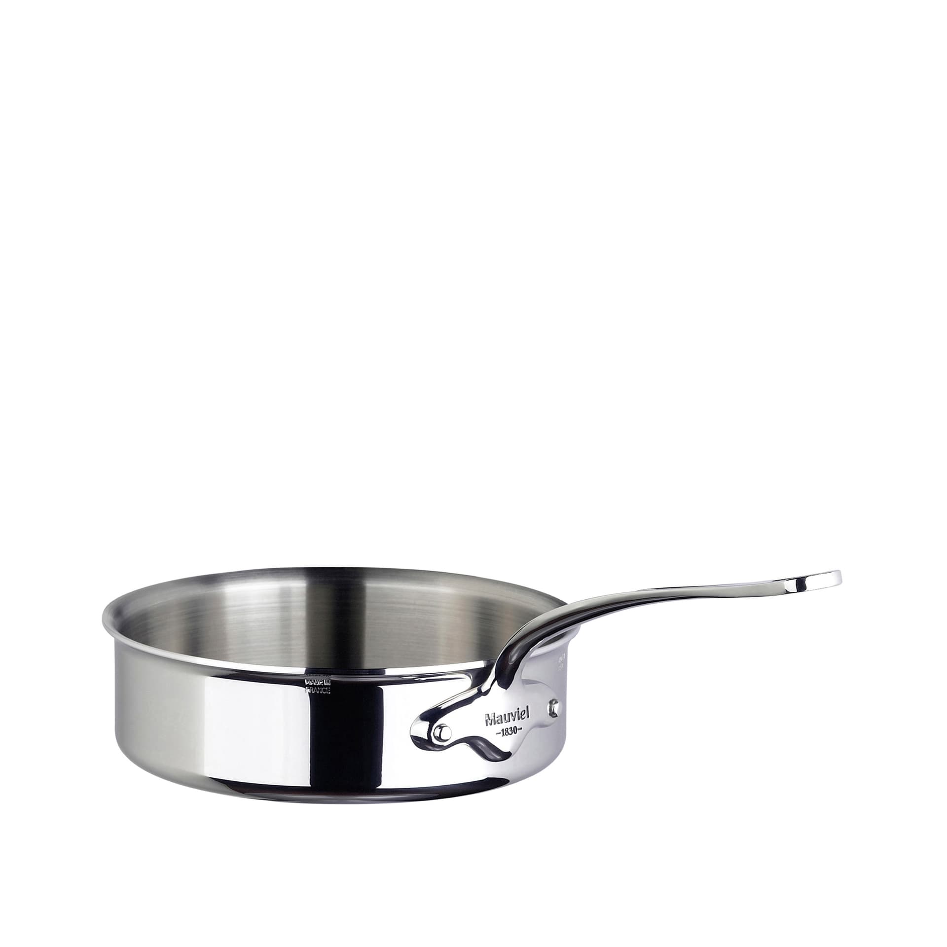 Mauviel - Sauté Pan Cook Style Steel - 1,7 L - Stekepanner - Sølv