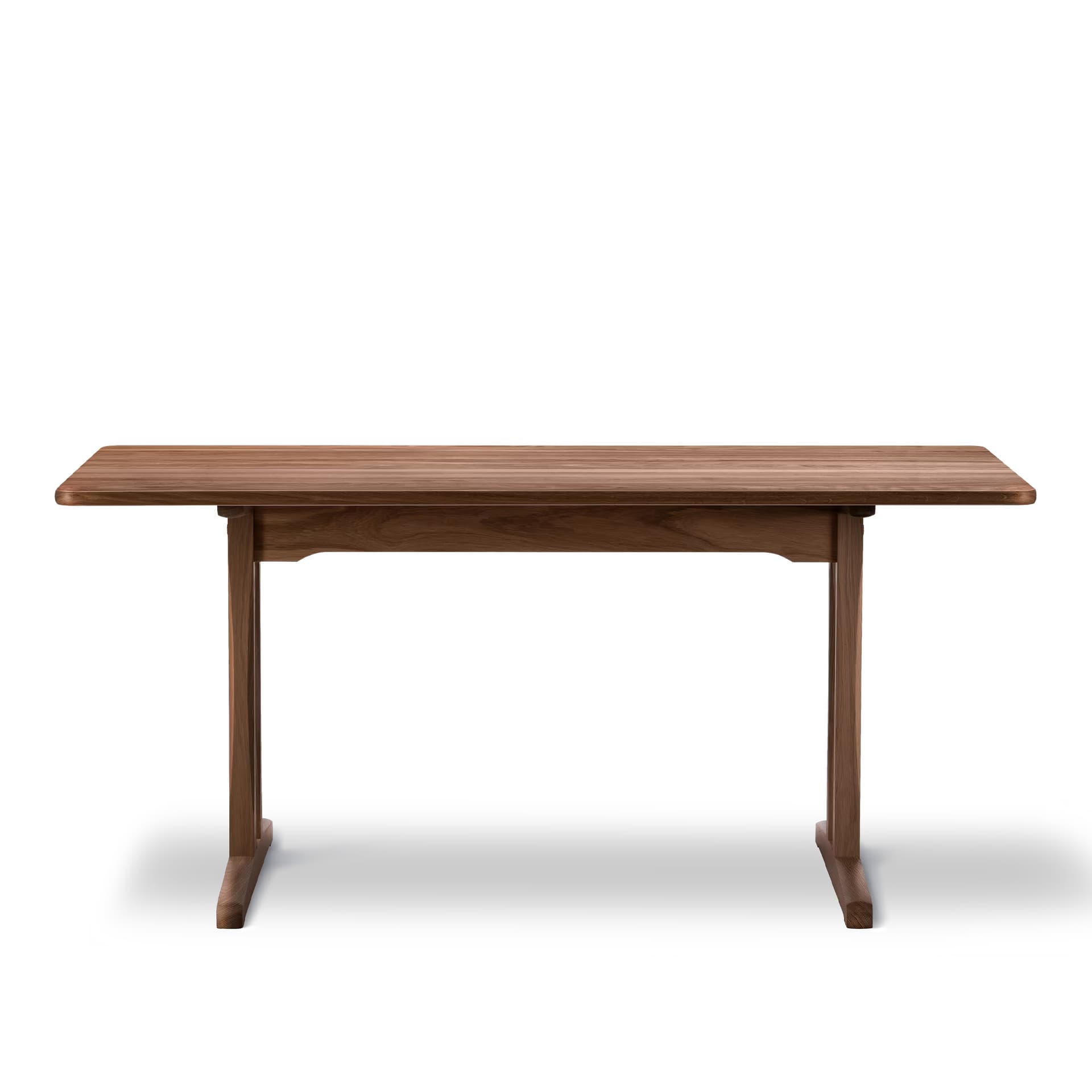 Fredericia Furniture - Mogensen C18 - Dining table 160x80 cm - height 73 cm - Smoked oak - olied - Spisebord - Børge Mogensen - Tre farget