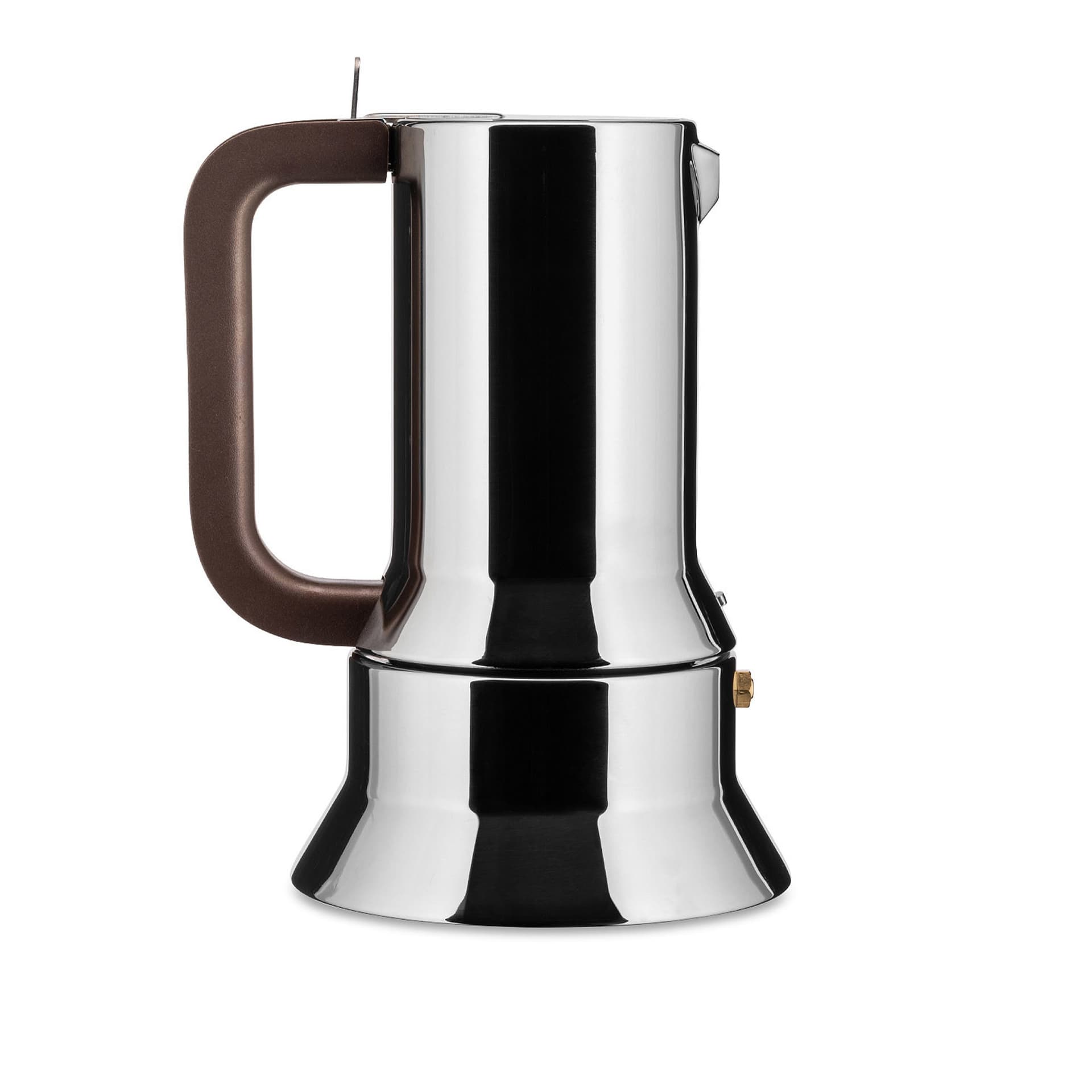 Alessi - ESPRESSO COFFEE MAKER 9090/6 - Kaffemaskiner & kaffebryggere - Richard Sapper - Sølv - Metall