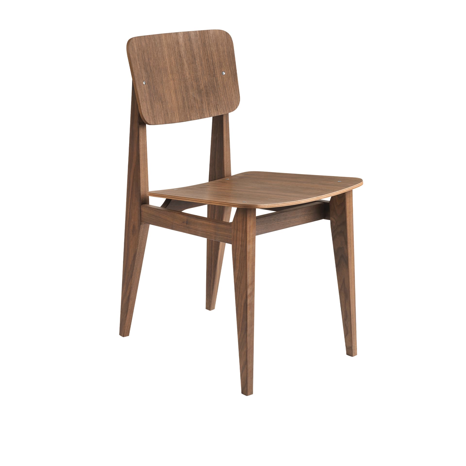 GUBI C-Chair stol american walnut