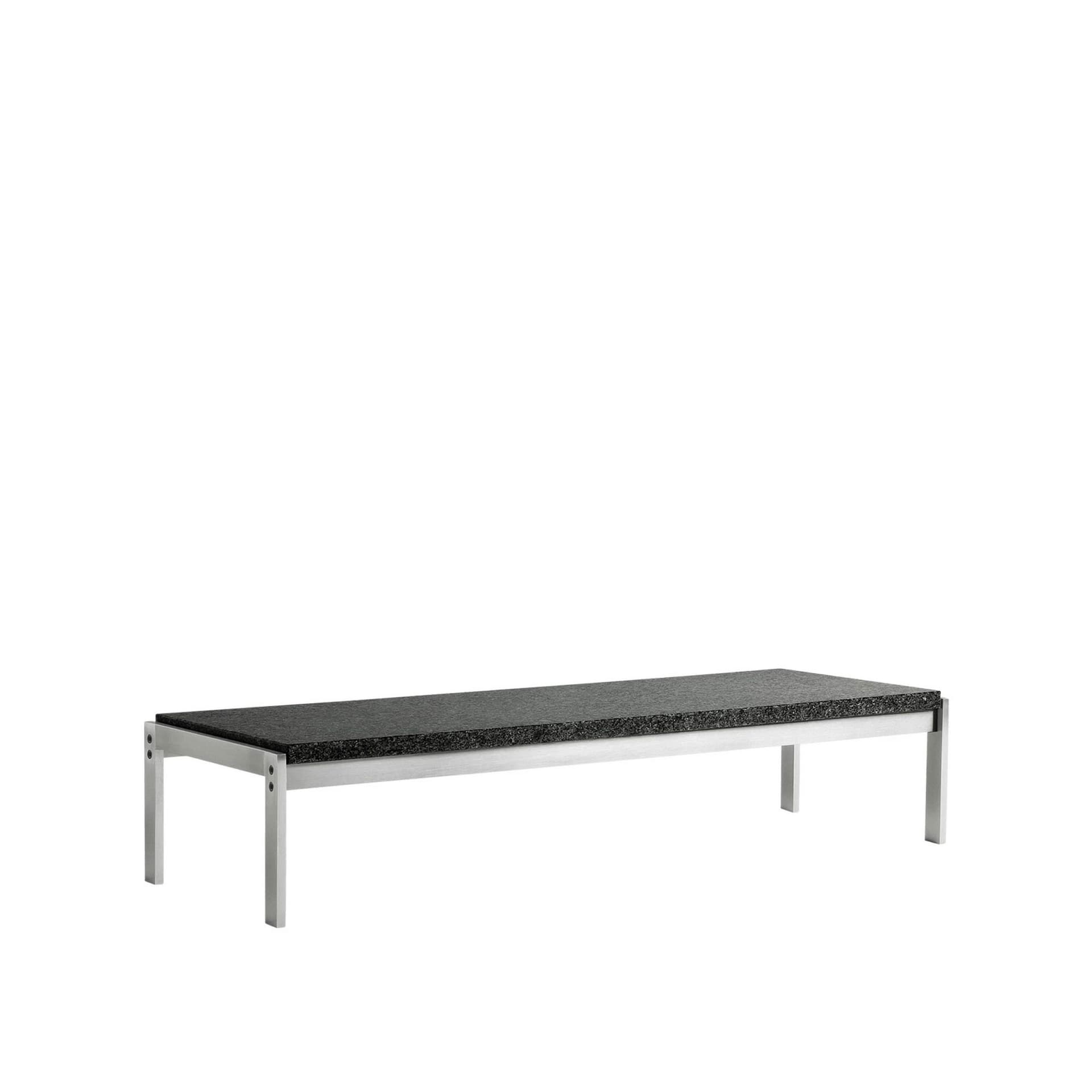 Fritz Hansen - PK62, Granit - Småbord & sidebord - Poul Kjærholm - Grå - Metall/Stein