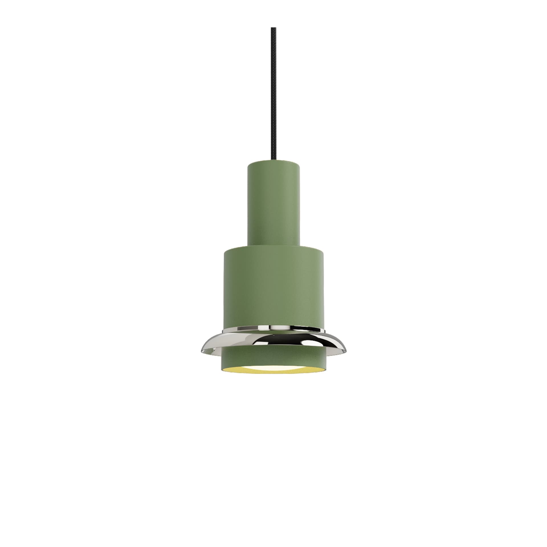DCW - Chaumont Pendel Ø15xH22 Green/Nickel