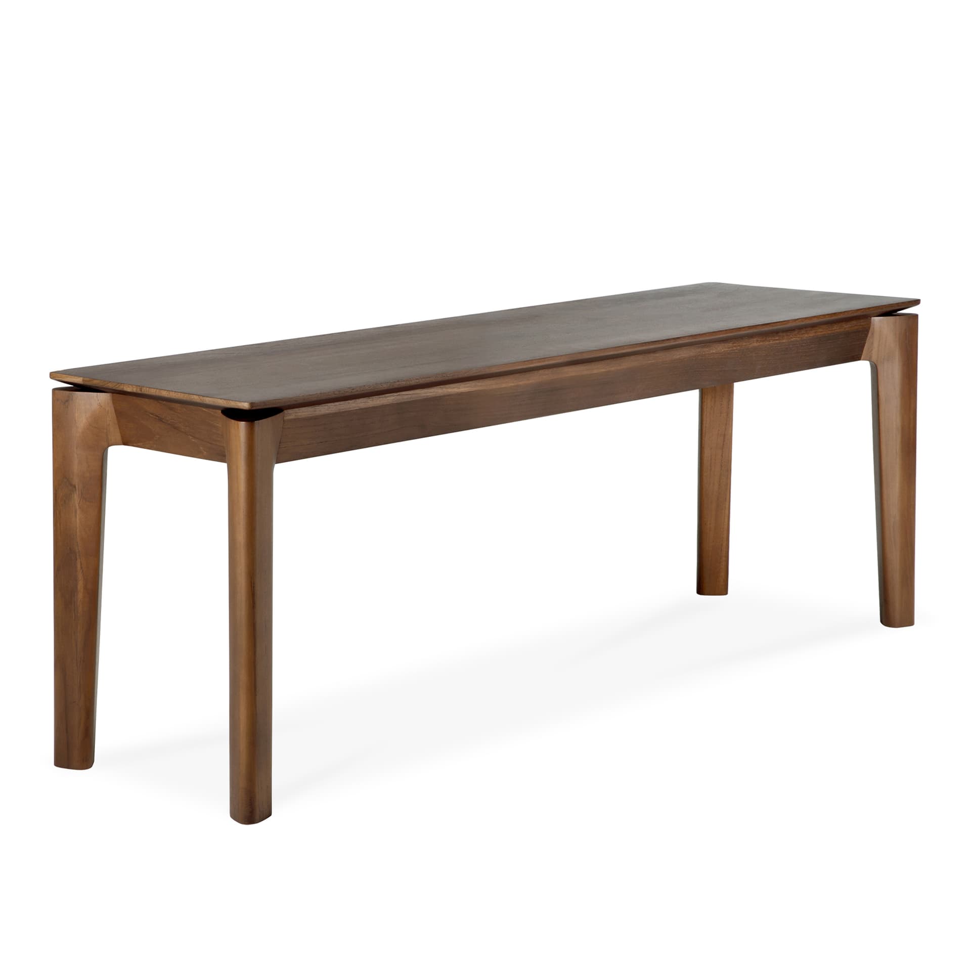 Ethnicraft - Bok Bench - Varnished Teak - Brown 146 x 35 x 46 - Benker - Alain Van Havre - Tre farget - Tre