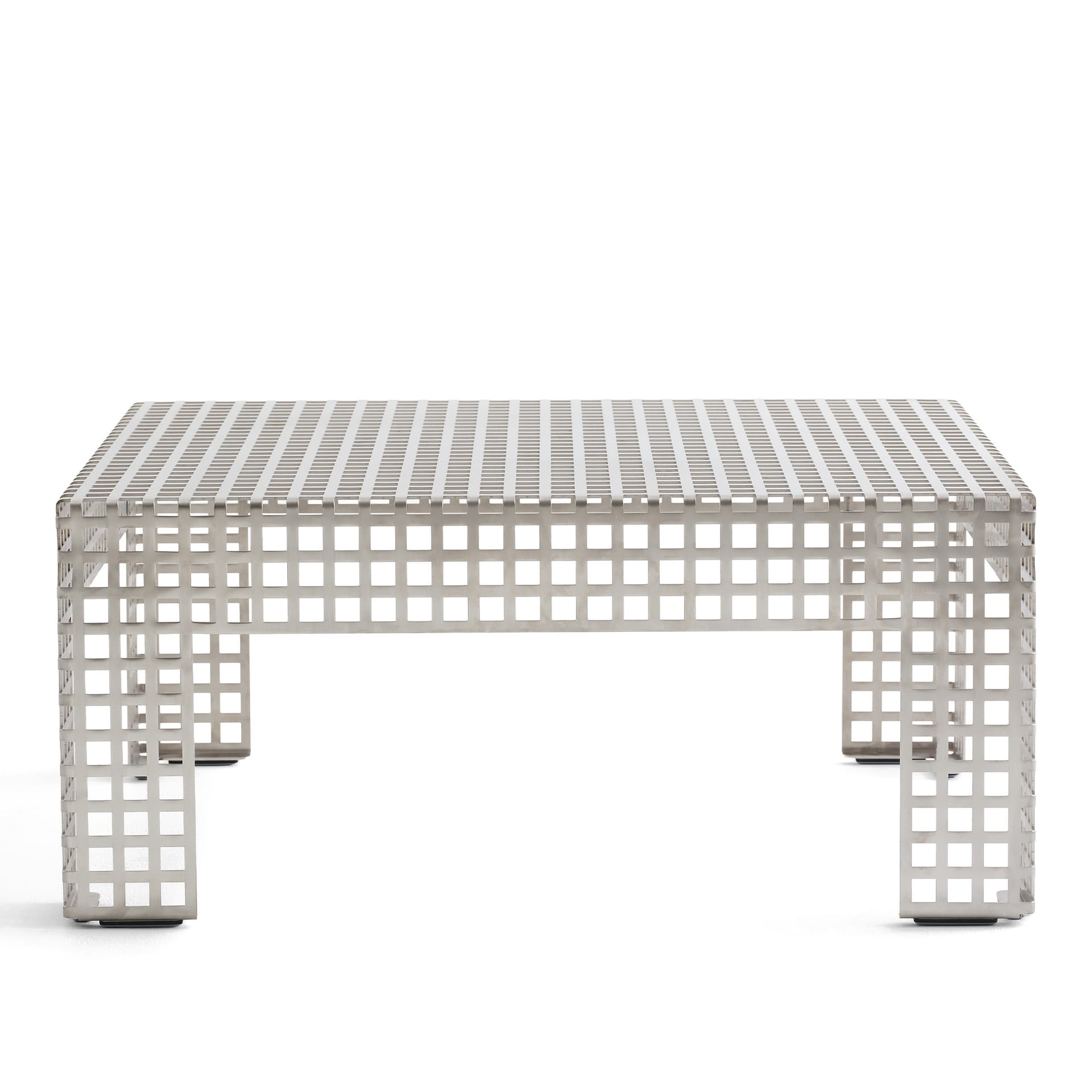 NOGA - Grid Table - Sofabord - Shane Schneck - Sølv - Metall