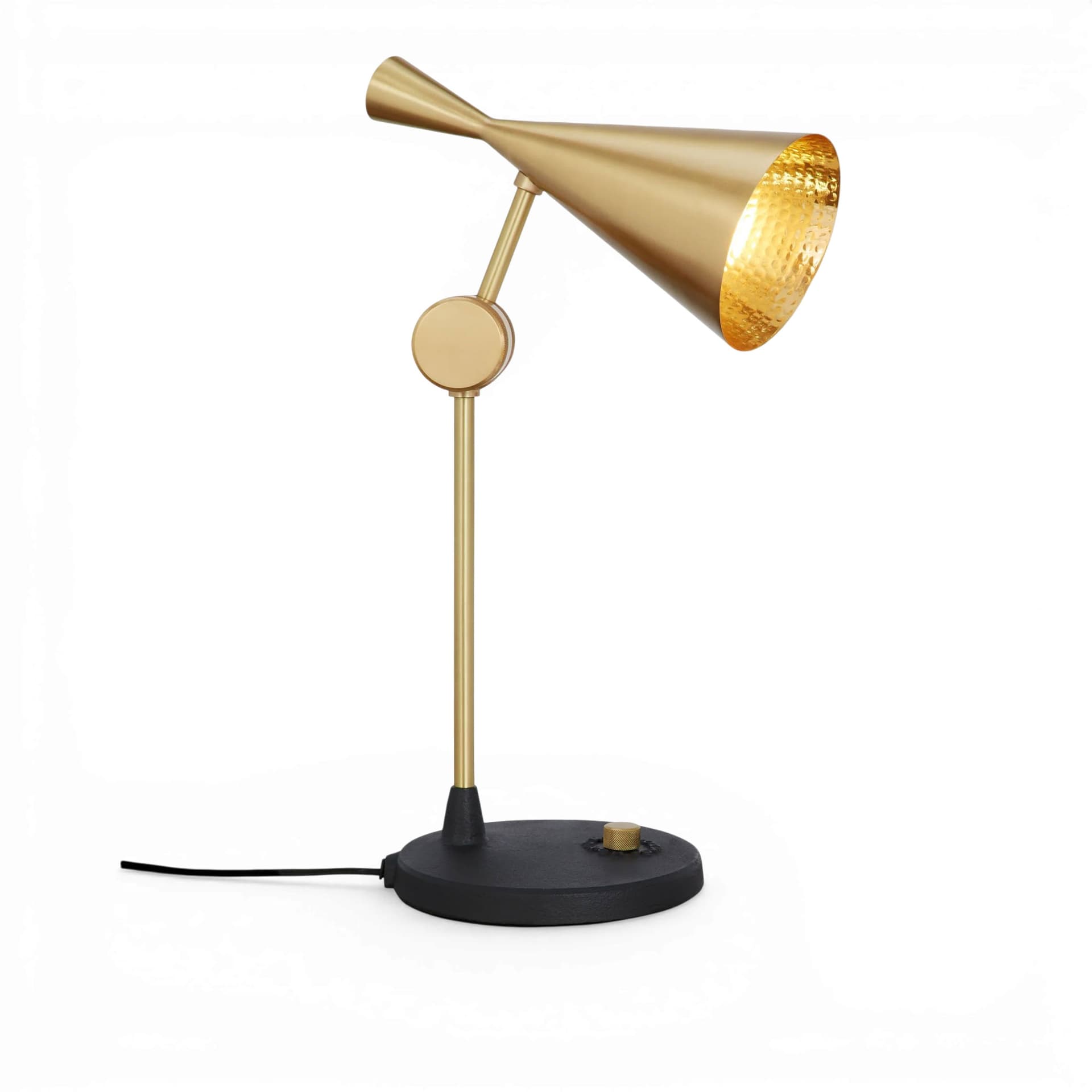Tom Dixon - Beat Table, Mässing - Bordlamper - Gull - Metall