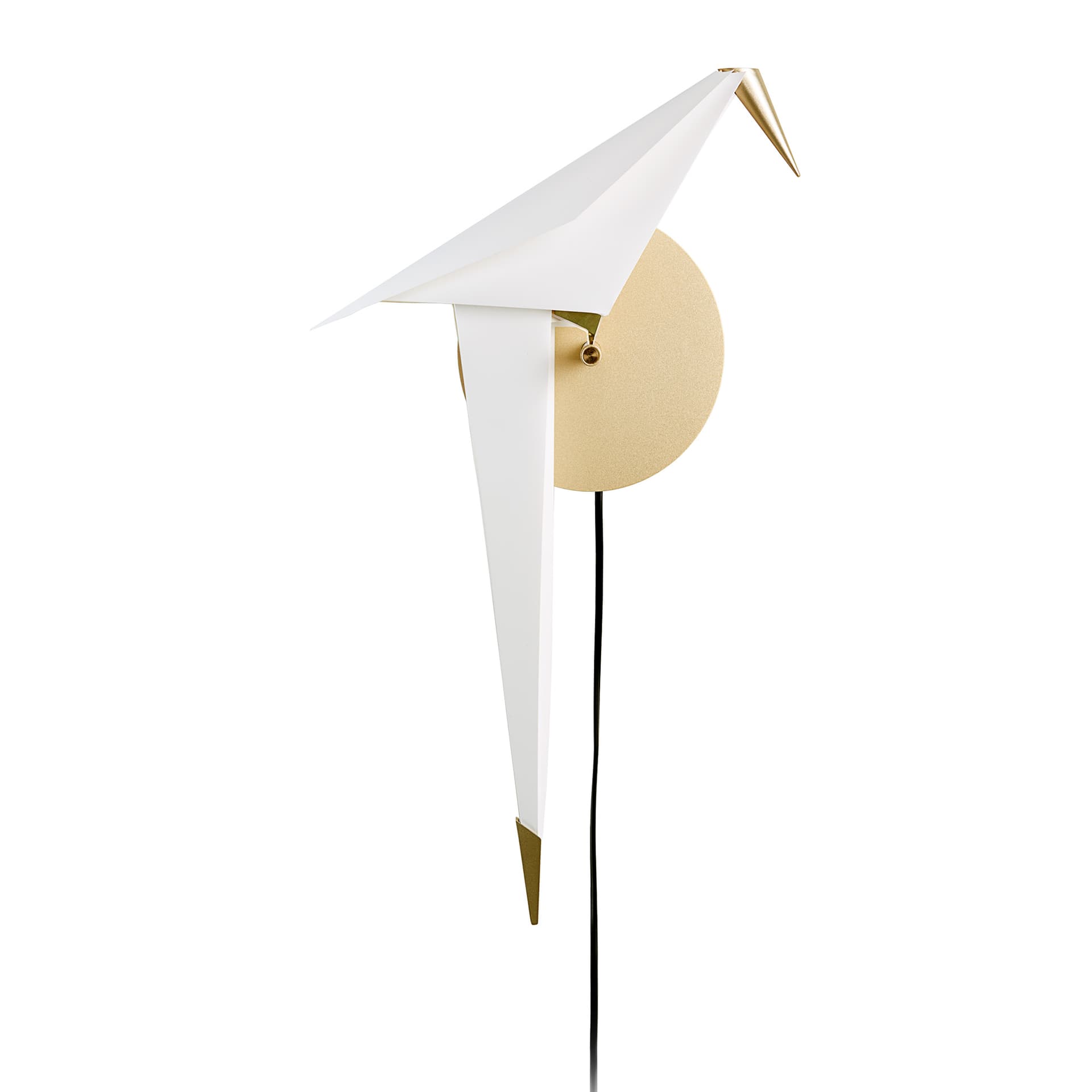 Moooi - Perch Light - Vägglampa, Stor - Vegglamper - Umut Yamac - Gull - Metall