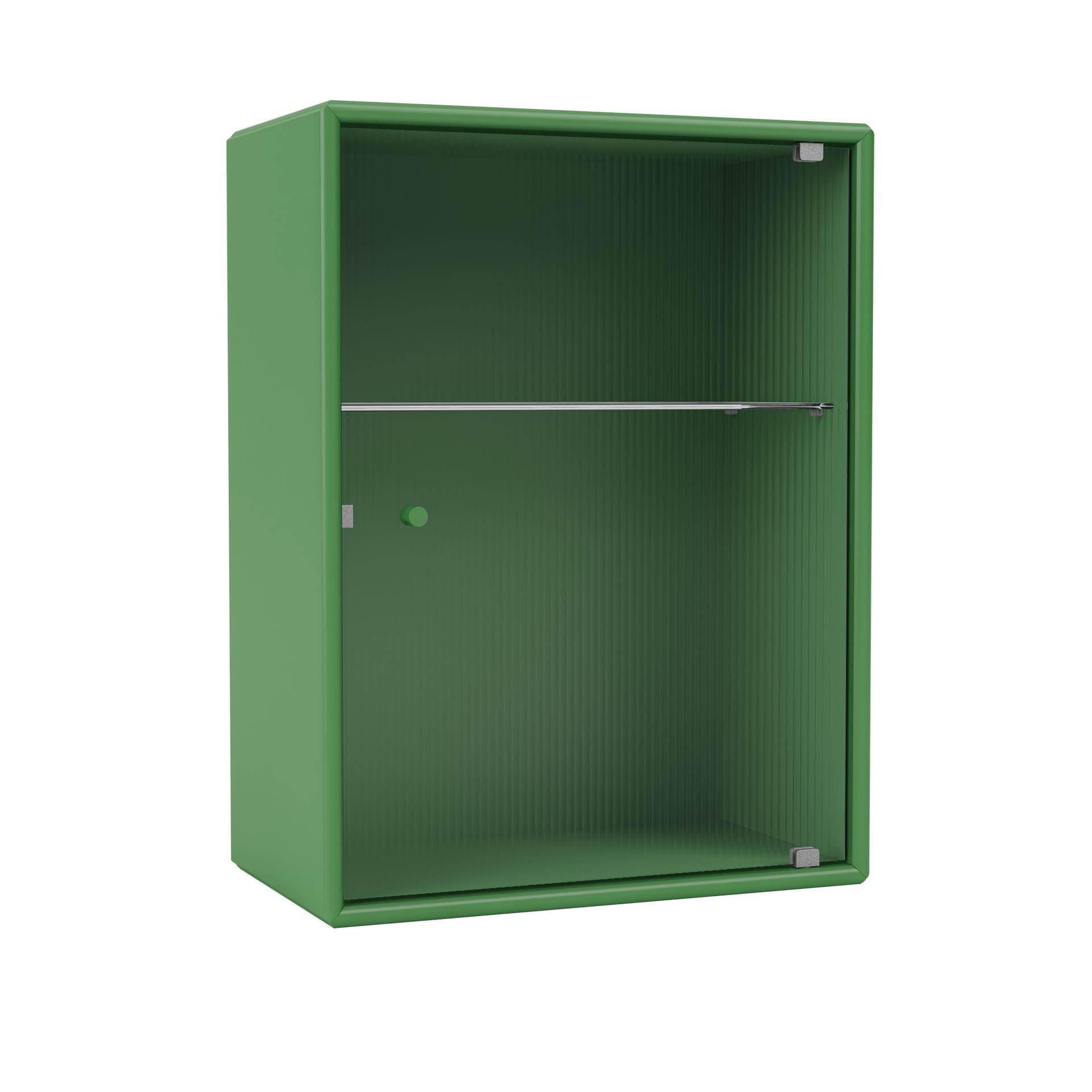 Montana - Ripple – Bathroom Cabinet 152-Parsley 04 Suspension Rails - Oppbevaringsskap - Peter J. Lassen - Grønn - Tre