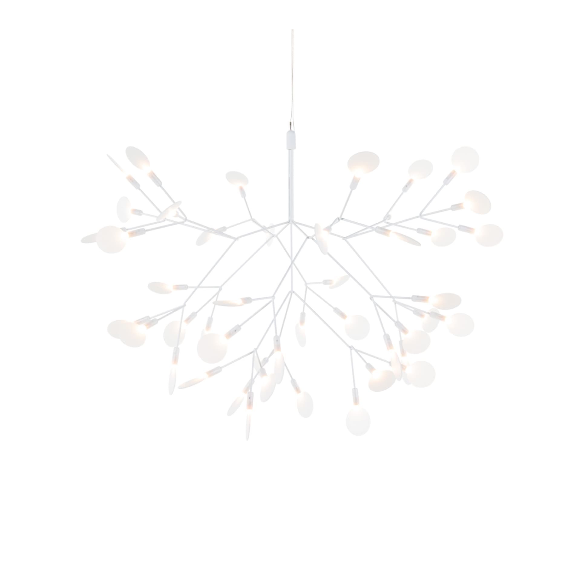 Moooi - Heracleum III, Suspended Small White - Lysekroner - Bertjan Pot - Hvit