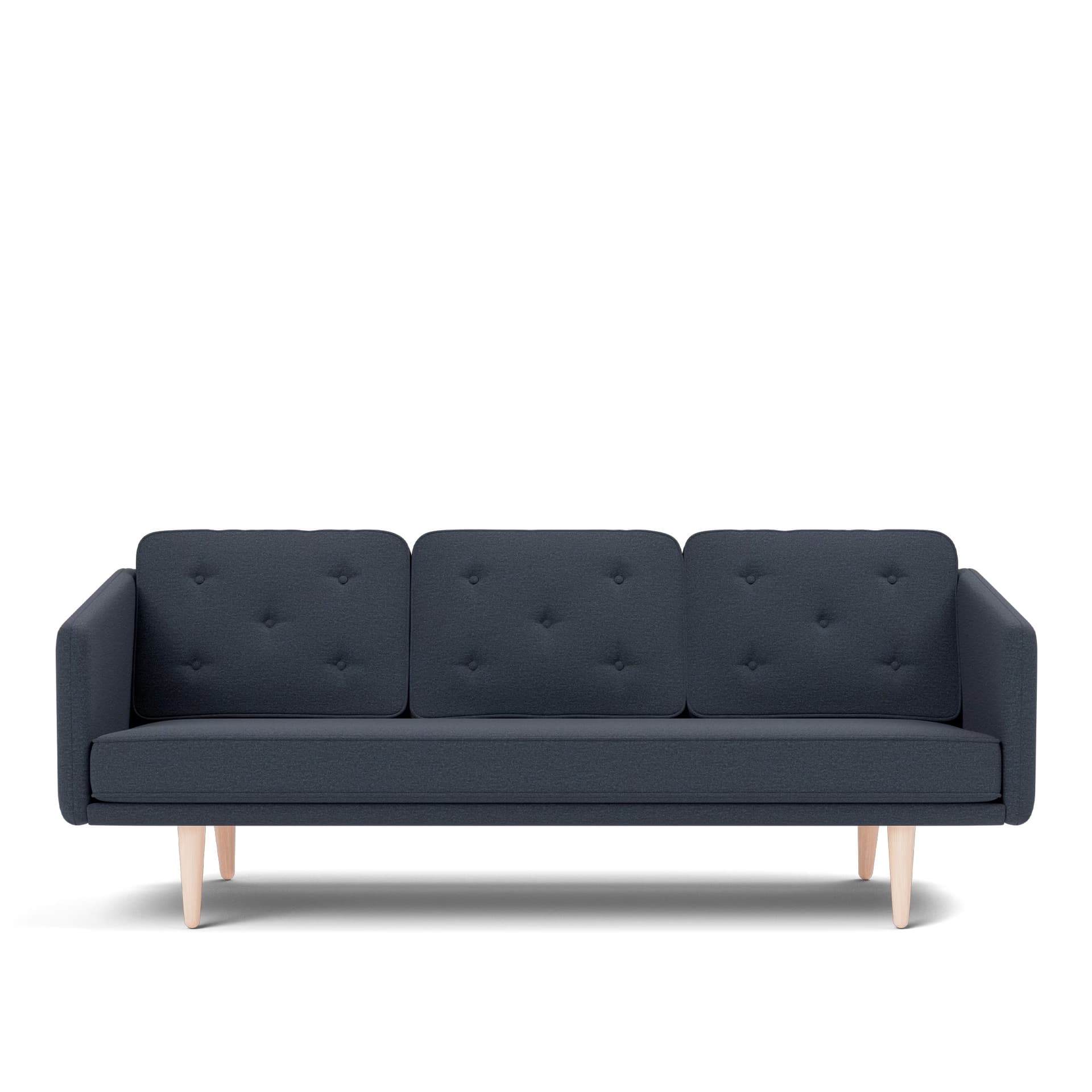 Fredericia Furniture - No. 1 Sofa - 3 seater - 206 cm - Bardal 780 - Oak soap treated - Sofaer - Børge Mogensen