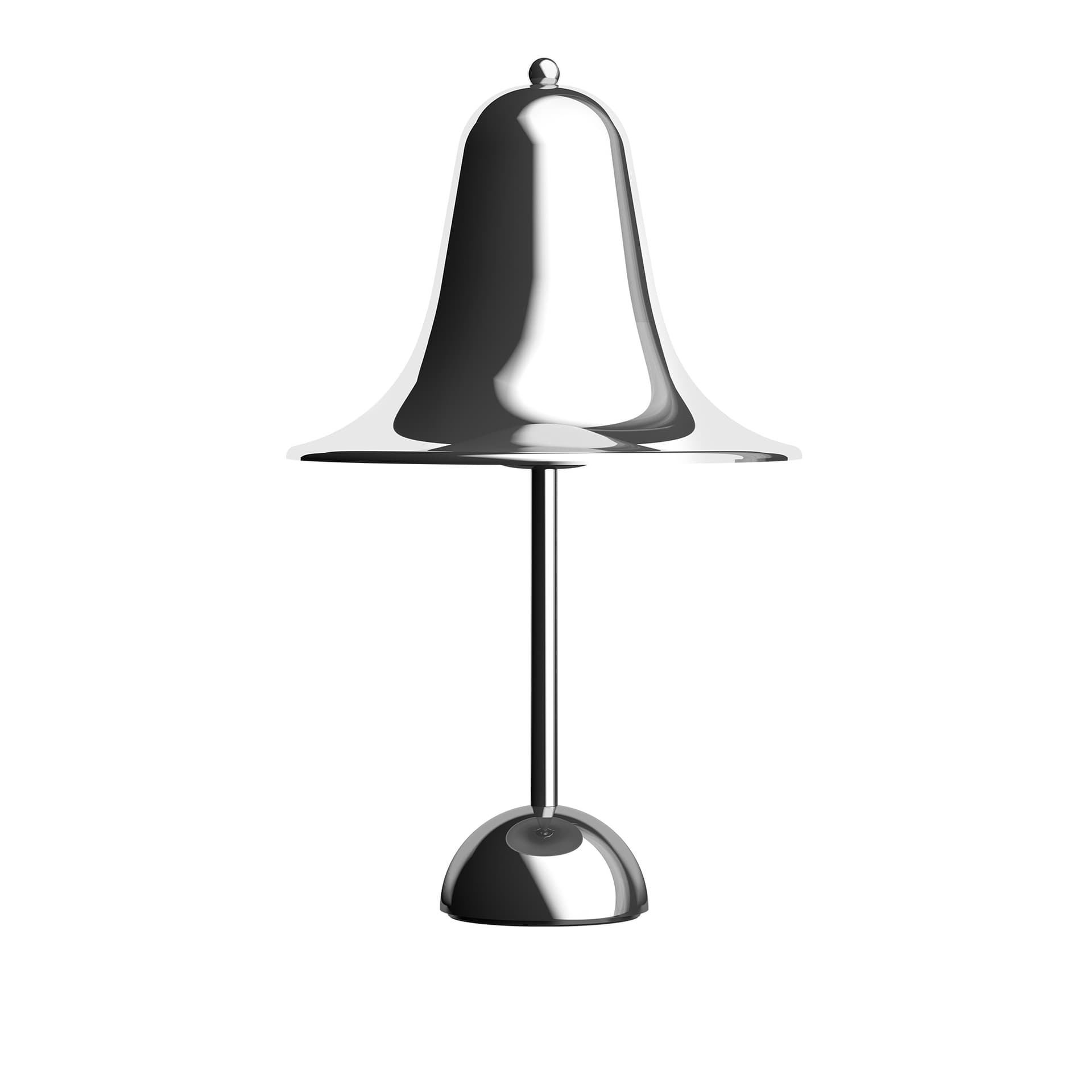Verpan - Pantop Table Lamp Ø23 Chrome - Bordlamper - Verner Panton - Sølv