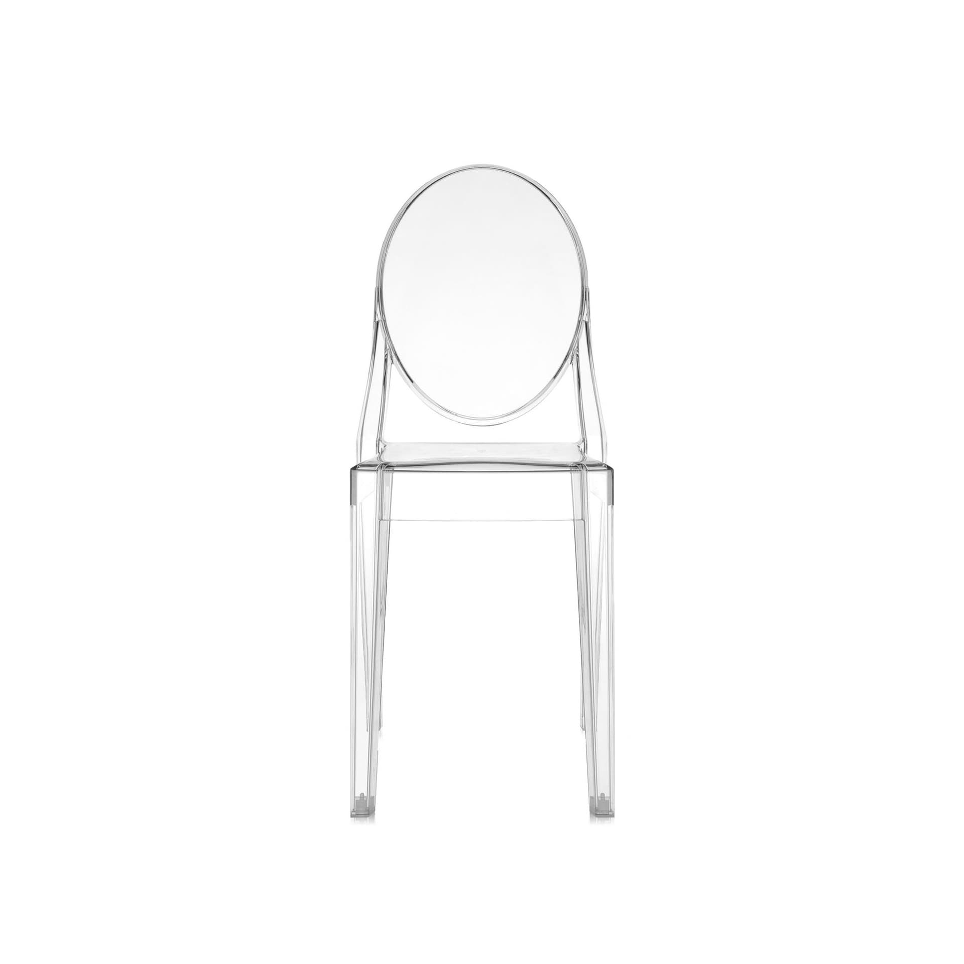 Kartell - Victoria Ghost Chair - Crystal - Spisestoler - Philippe Starck - Gjennomsiktig - Plast