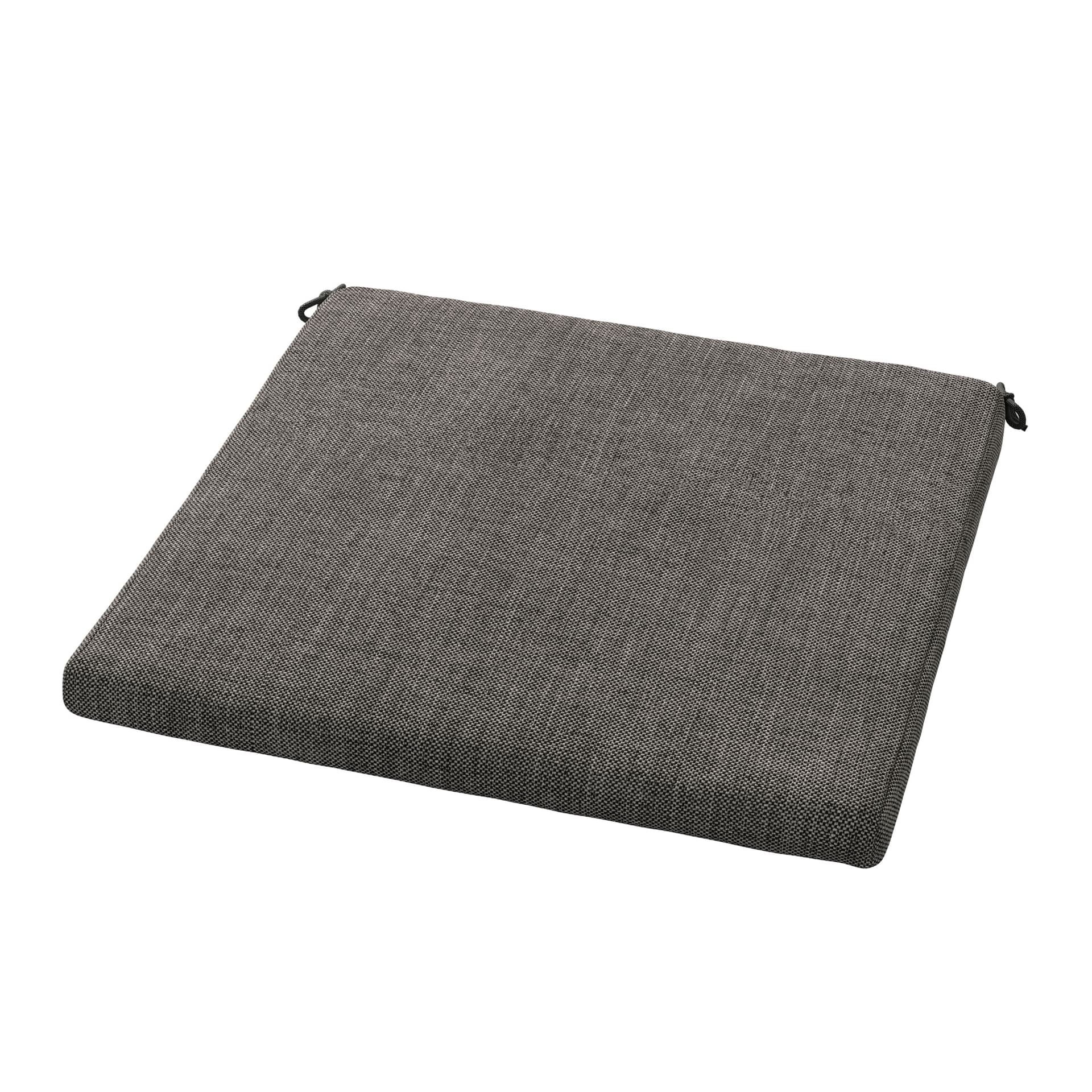 Grythyttan Stålmöbler - Chair 1/High Techsittepute black melange - Dyner & puter - Svart - Metall/Tre