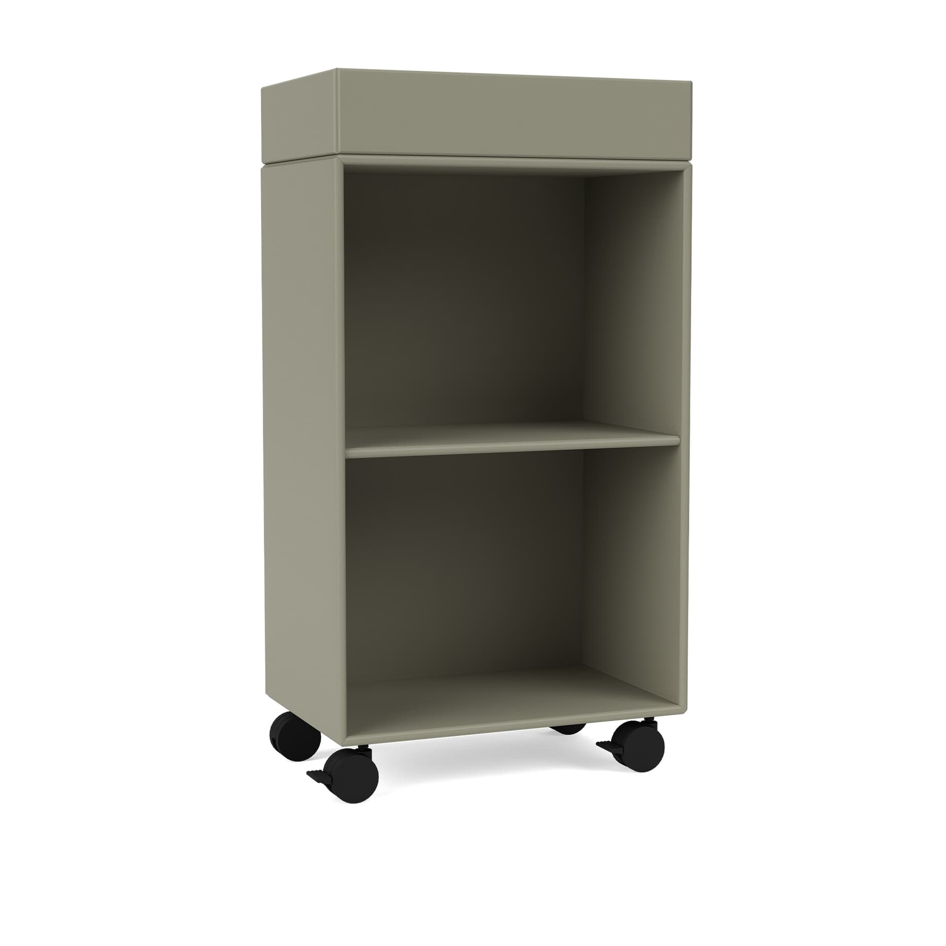 Montana - Preppy Trolley 144-Fennel 05 Castors CR70 Black - Skuffeseksjoner - Peter J. Lassen - Grønn - Tre