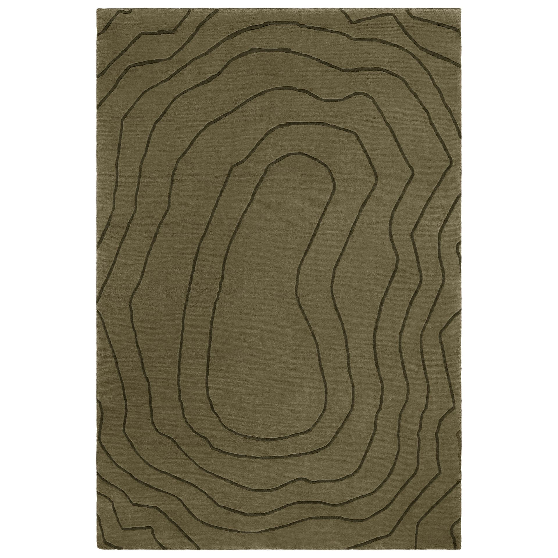 Nordic Knots - Pond Stone 250 x 350 cm - Studio Mellone - Grå - Ull