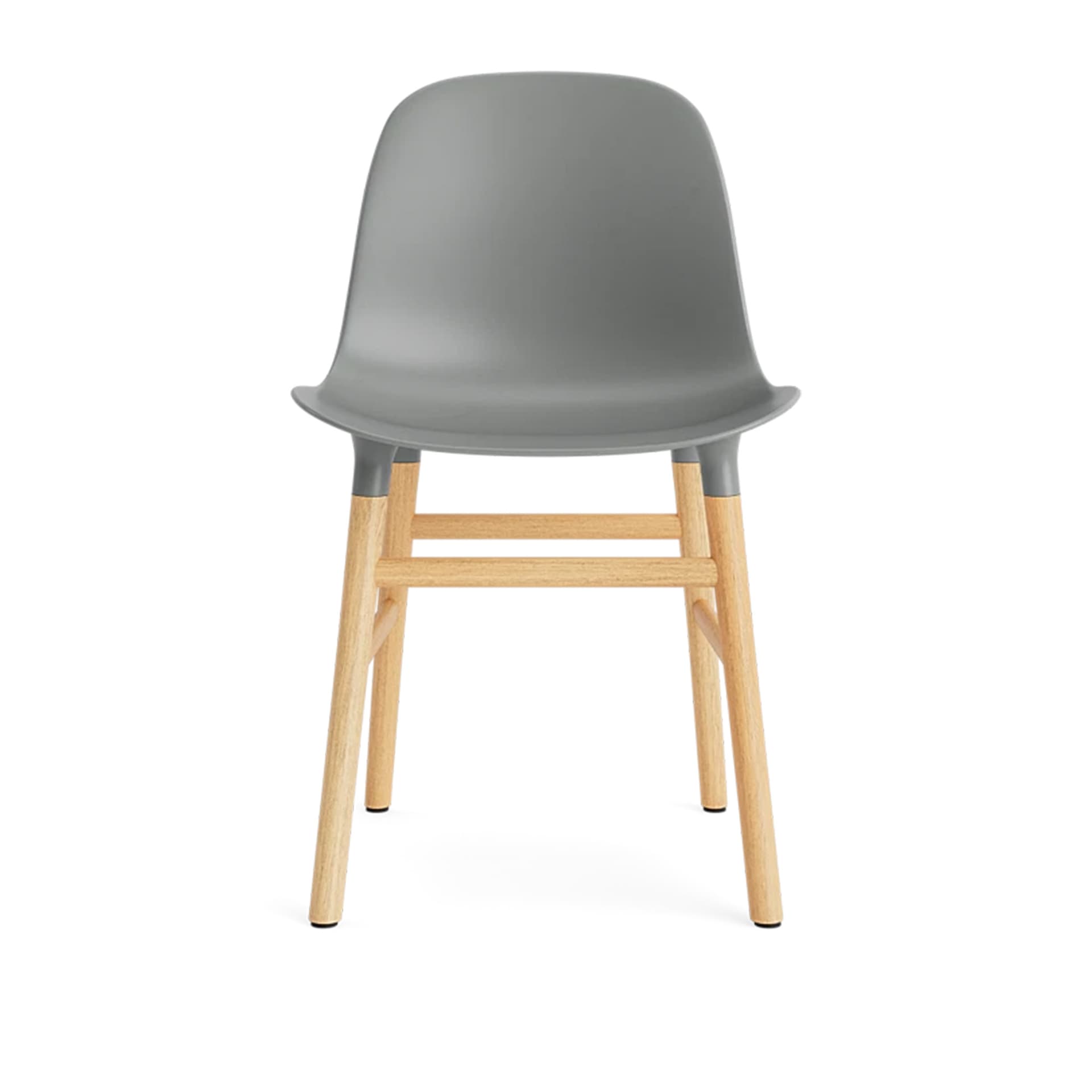 Normann Copenhagen - Form Chair Oak Grey - Spisestoler - Simon Legald - Grå - Tre/Plast