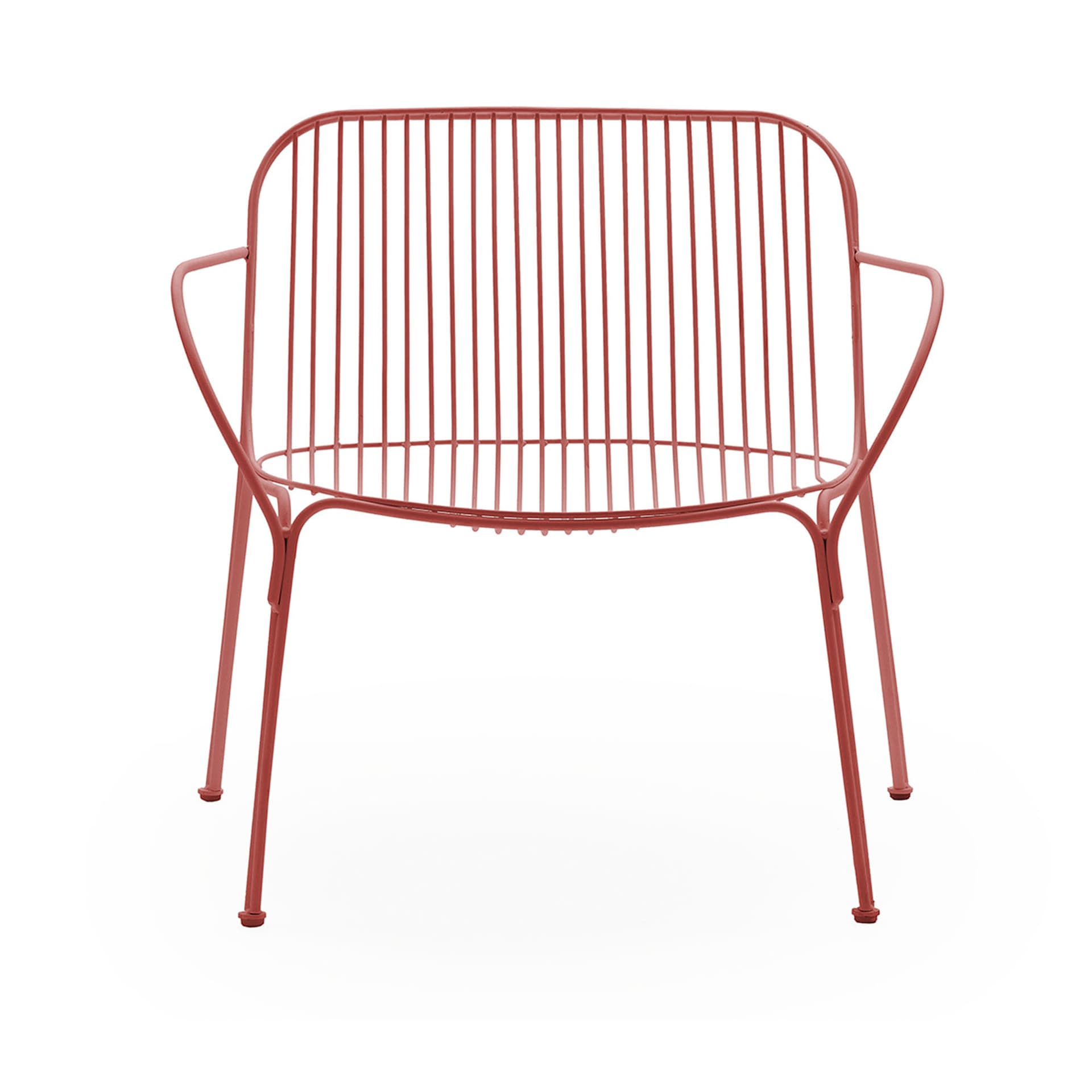 Kartell - Hiray Armchair Rust - Utendørs lenestoler - Ludovica + Roberto Palomba - Brun - Metall