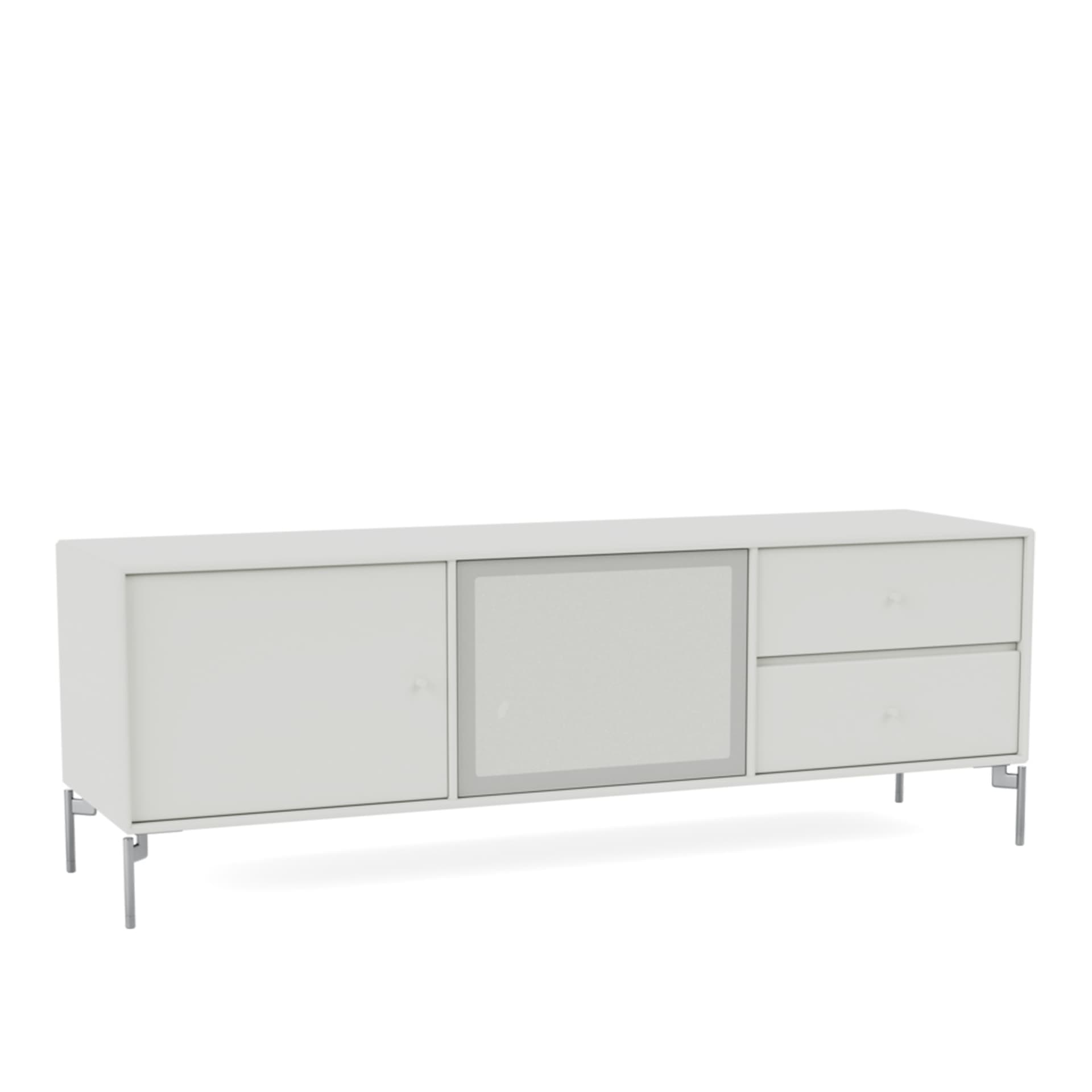 Montana - Octave Vi TV Bench 09-Nordic Matt Chrome - TV-benker - Peter J. Lassen - Hvit - Tre