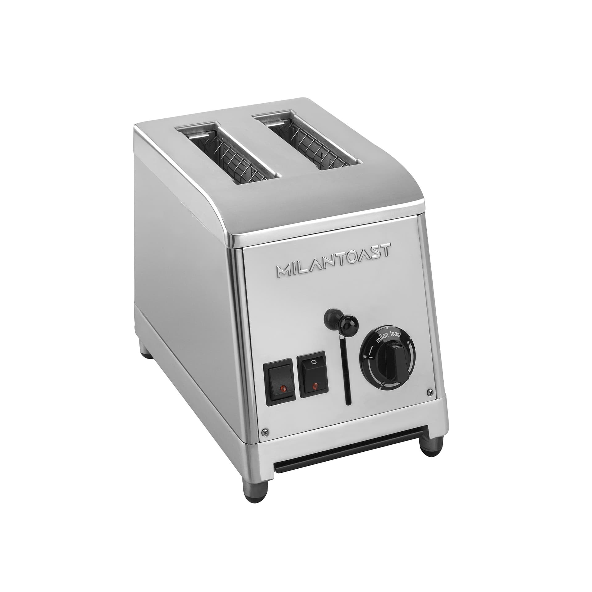 Milantoast - 2 Slice Toaster - Brødristere - Sølv