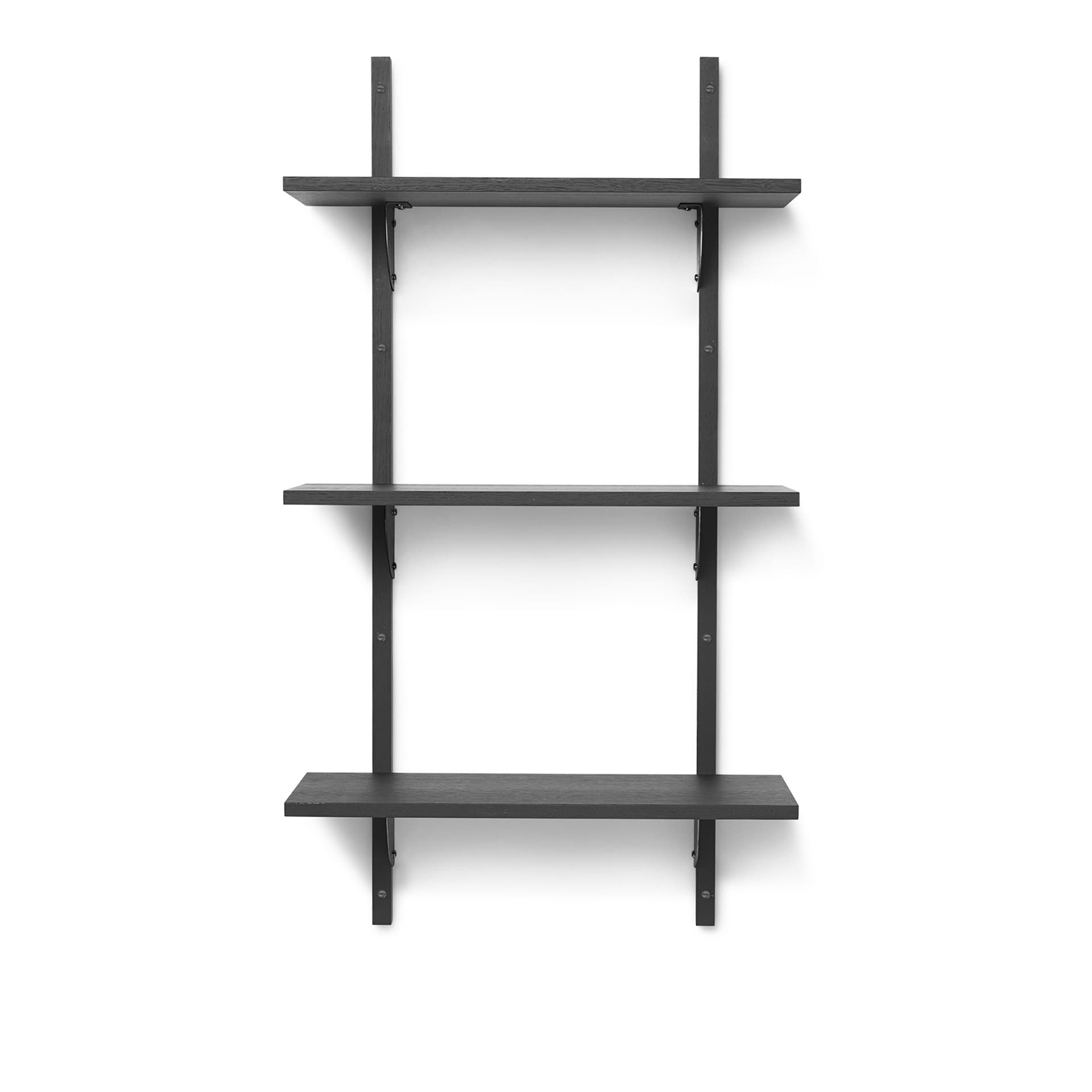 Ferm Living Sector hylle S/L Svart ask-svart