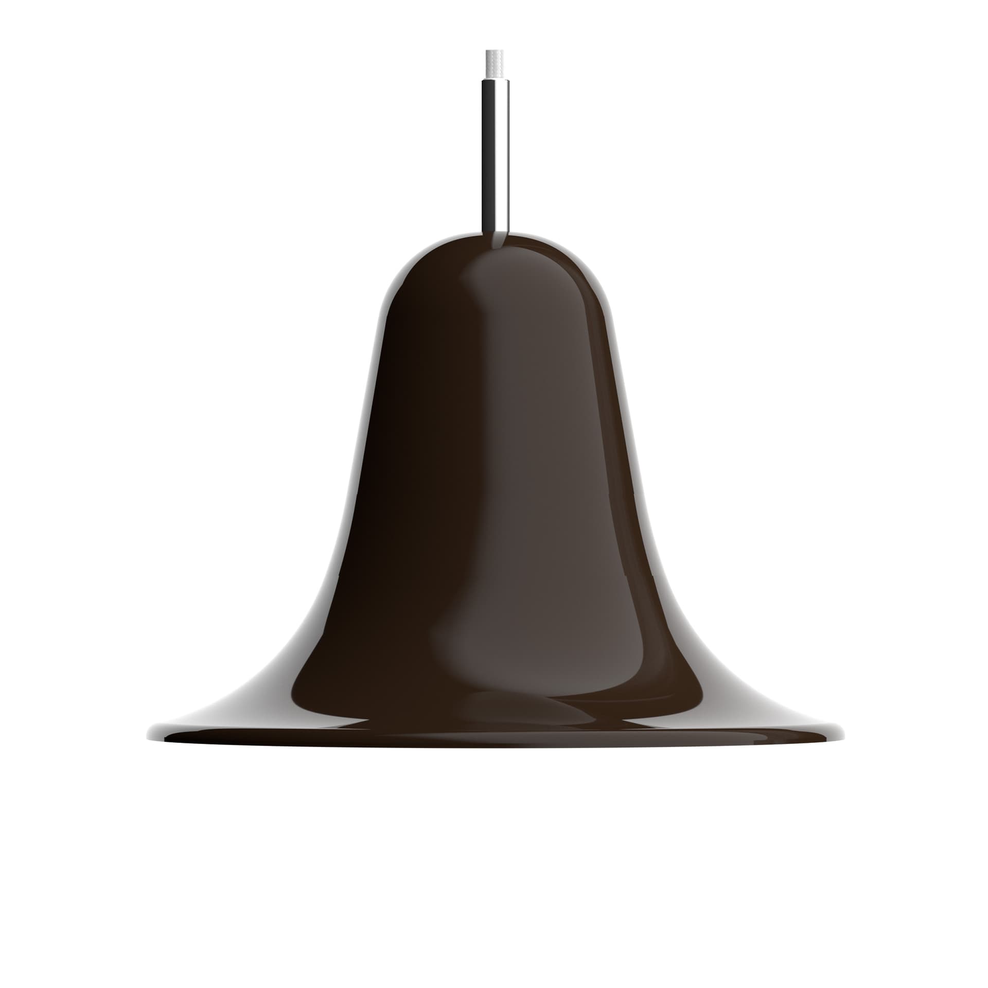 Verpan - Pantop pendellampe Ø 23 cm  brun