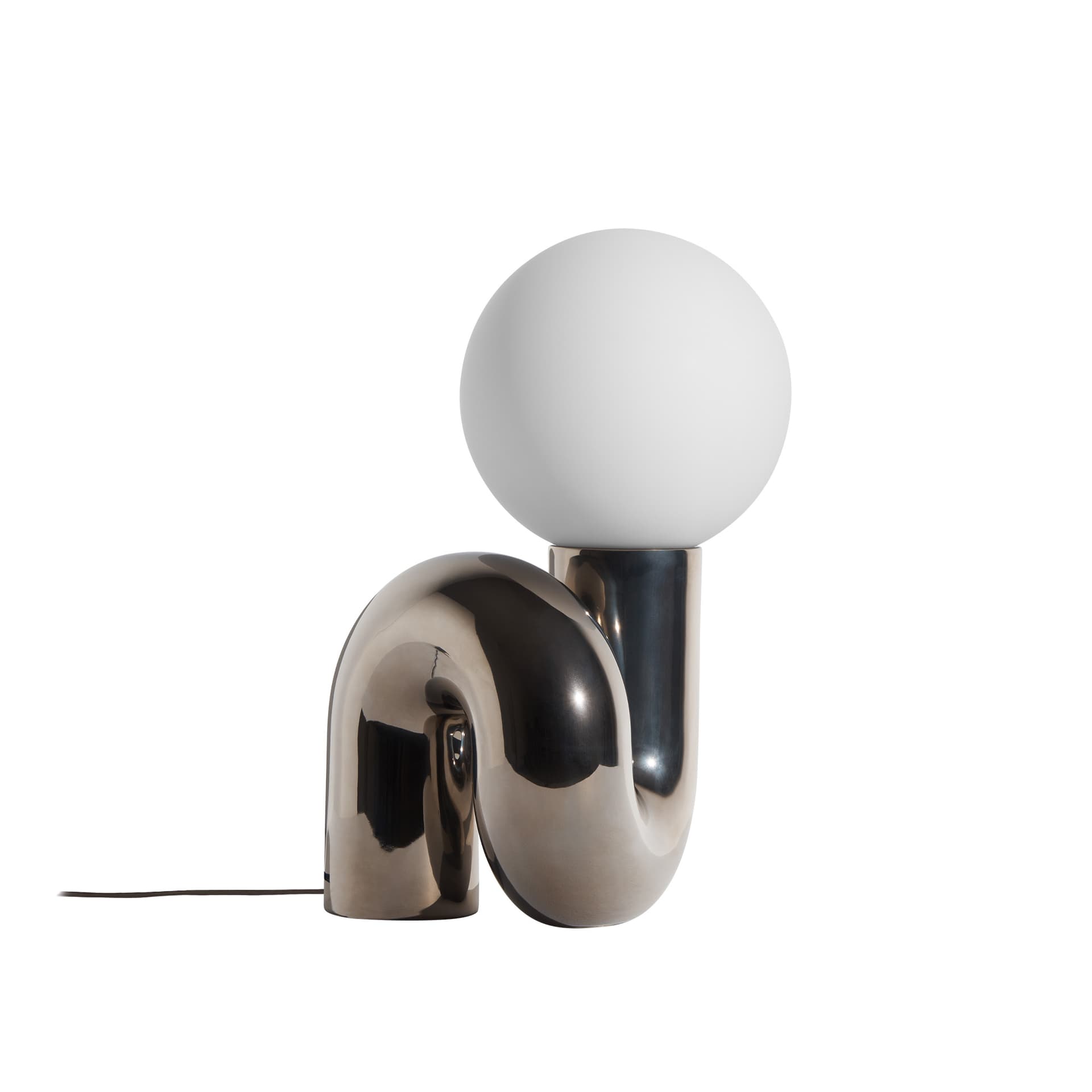 Petite Friture - Neotenic bordlampe stor platinum - Bordlamper - Jumbo - Sølv - Keramikk
