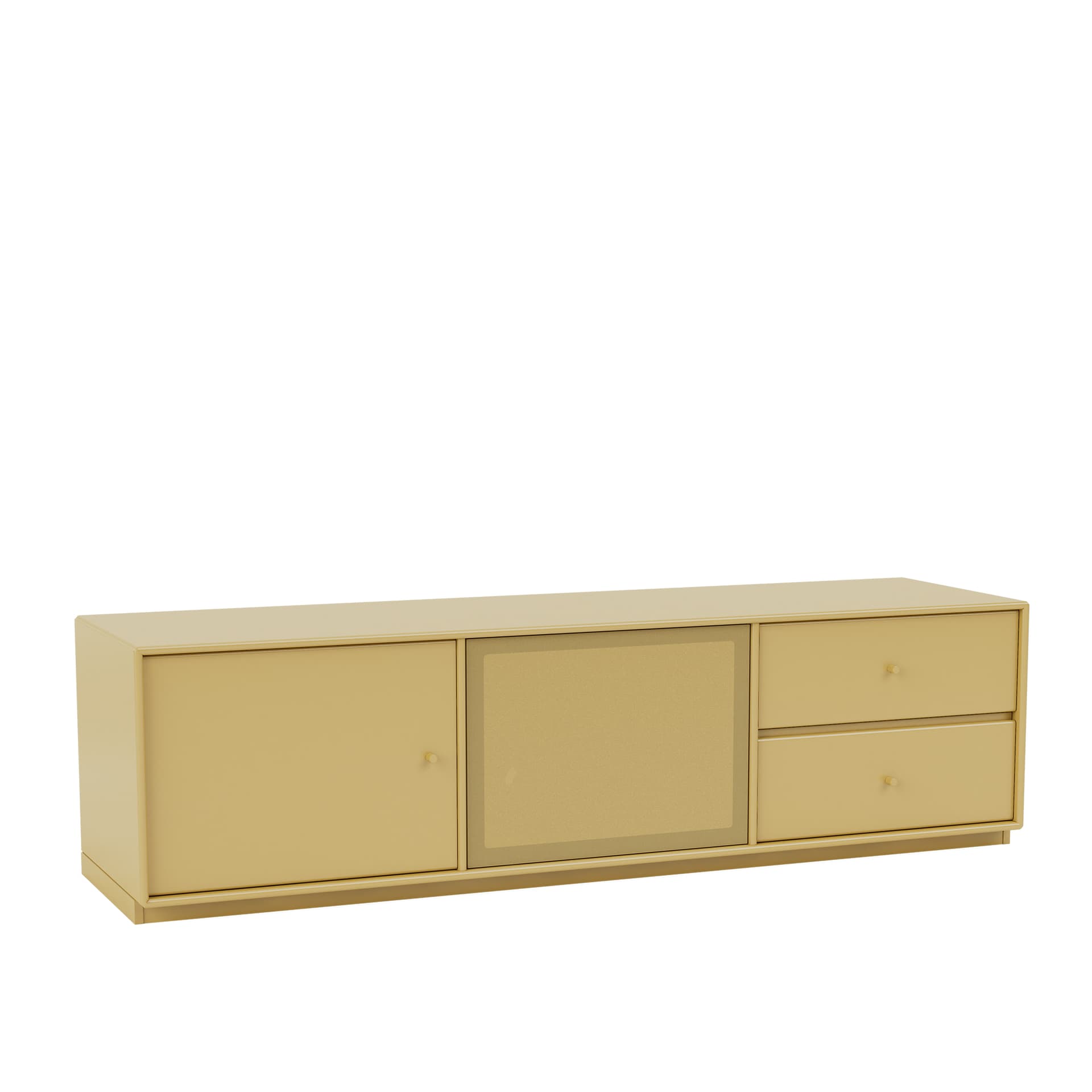 Montana - OCTAVE VI TV Bench, 06-Plinth3cm, 157 Cumin - Quickship - TV-benker - Peter J. Lassen - Gul