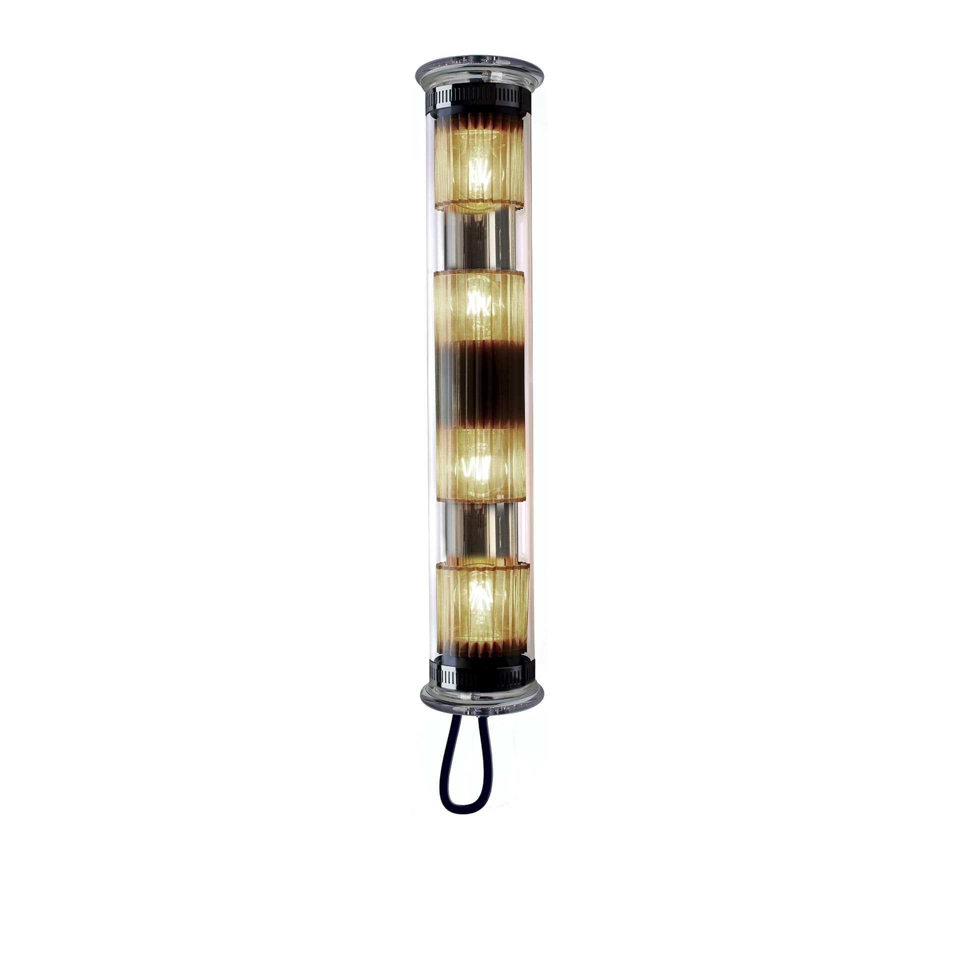 DCWéditions - In The Tube 120-700, Transparent Stopper, Gold/Gold - Vegglamper - Dominique Perrault,Gaëlle Lauriot - Gull - Glass/Metall