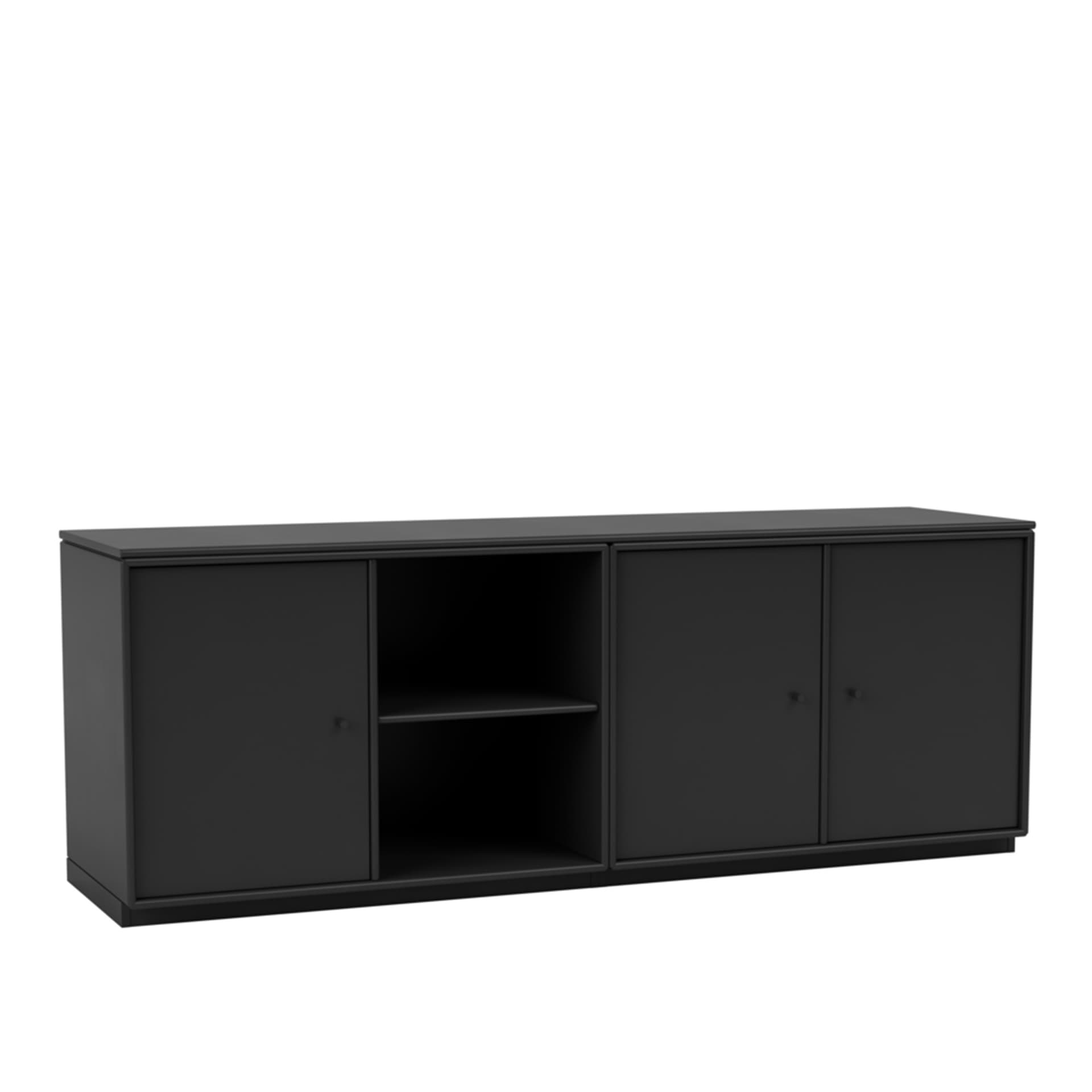 Montana - Save Lowboard 05-Black 06 Plinth 3 cm - Sideboards - Peter J. Lassen - Svart - Tre