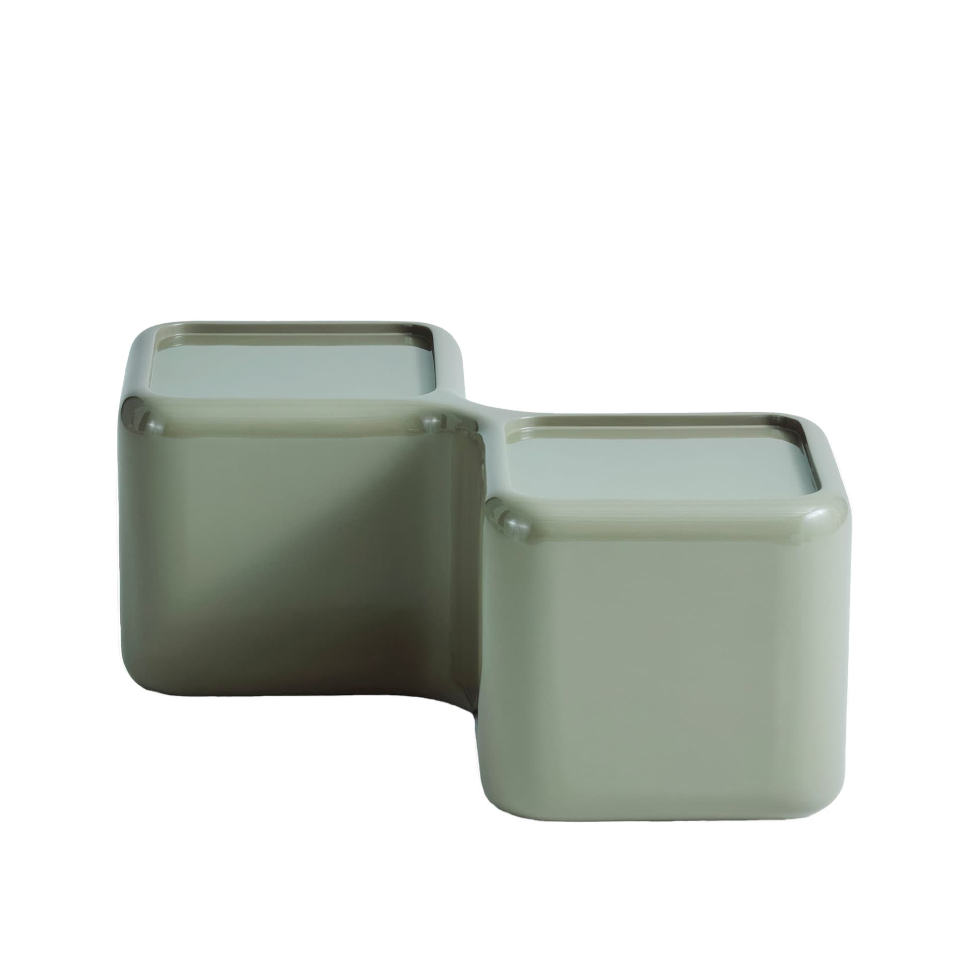 NOGA - Rectangular Module Table High Table Green - Sofabord - Willo Perron - Grønn - Plast