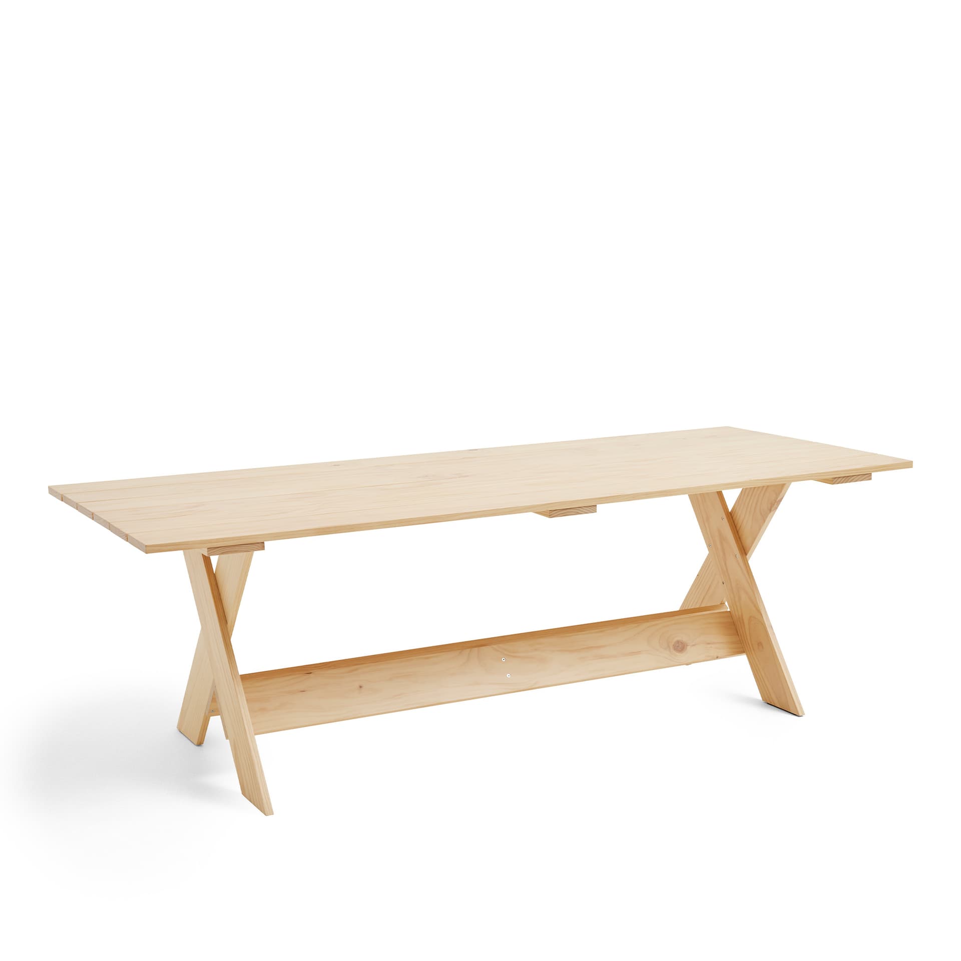 HAY - Crate Dining Table L230 - Water-Based Lacquered - Utendørs spisebord - Gerrit Rietveld - Tre farget - Tre