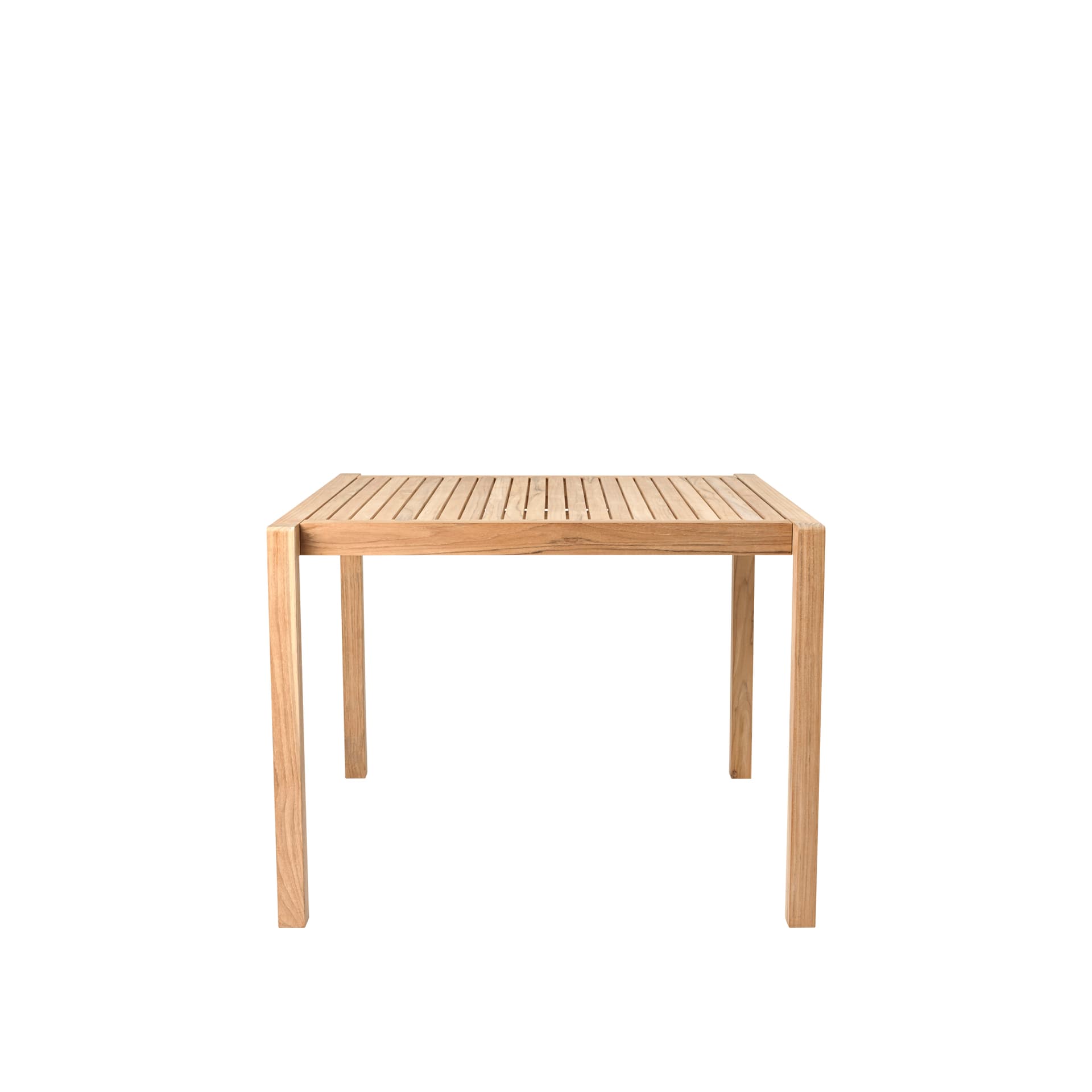 Carl Hansen - AH902 utendørs spisebord 99 x 100 cm - Utendørs spisebord - Alfred Homann - Tre farget - Tre