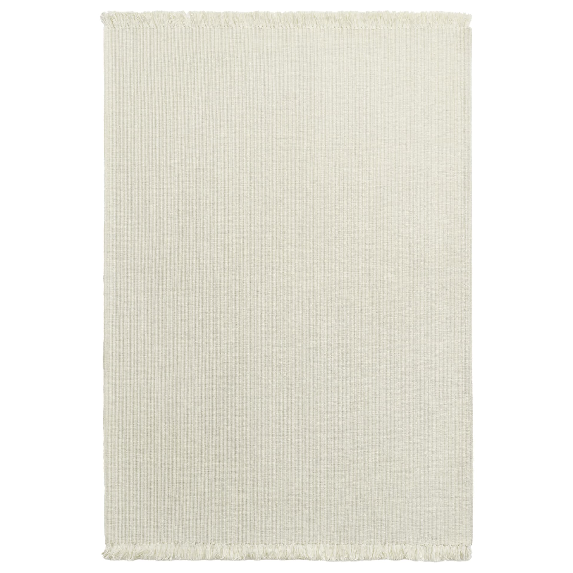 Nordic Knots - Contour - Warm White 170x240 - Ulltepper - Hvit - Ull