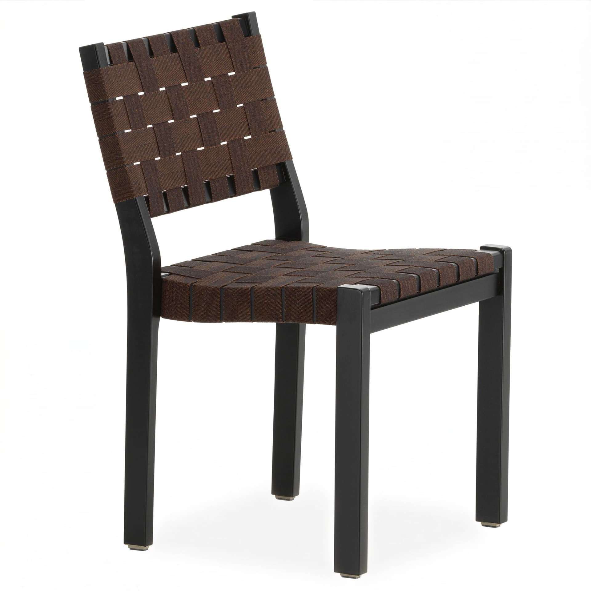 Artek - Chair 611 Svartlackad/Black Brown - Spisestoler - Alvar Aalto - Brun - Naturlig materiale/Tre