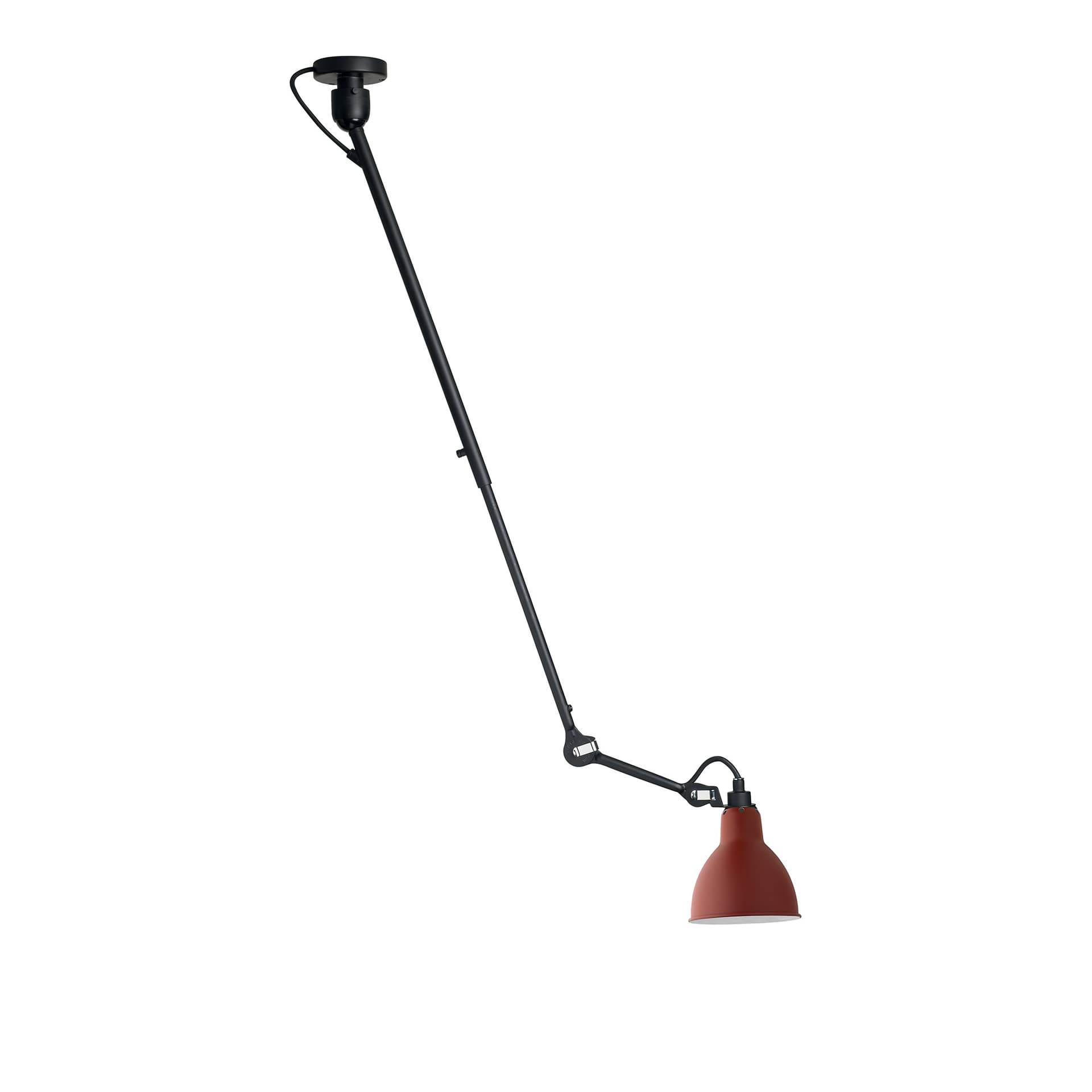 Lampe Gras - 302 Taklampe Rød