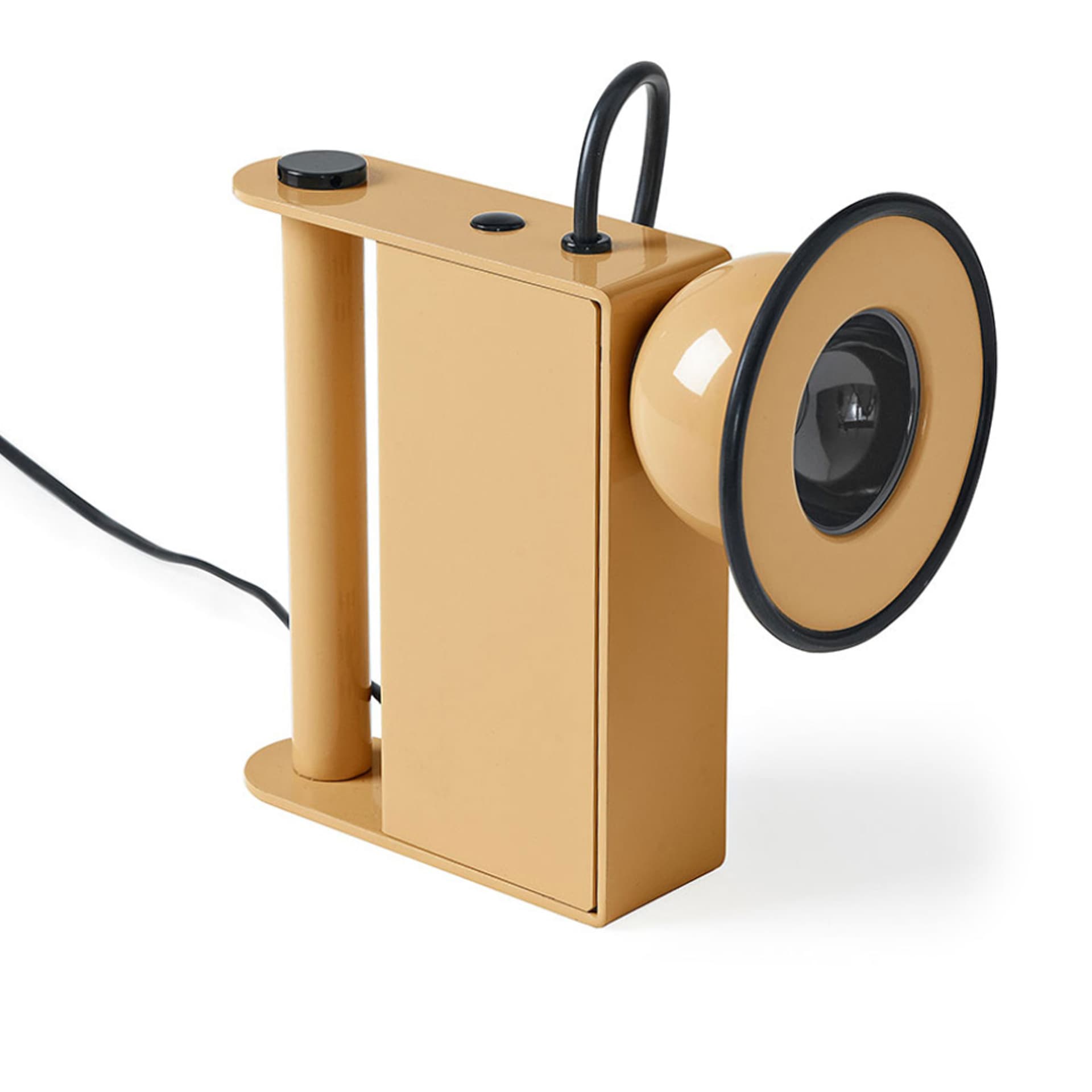 Stilnovo - Minibox 2700K bordlampe toffee - Bordlamper - Gae Aulenti,Piero Castiglioni - Brun