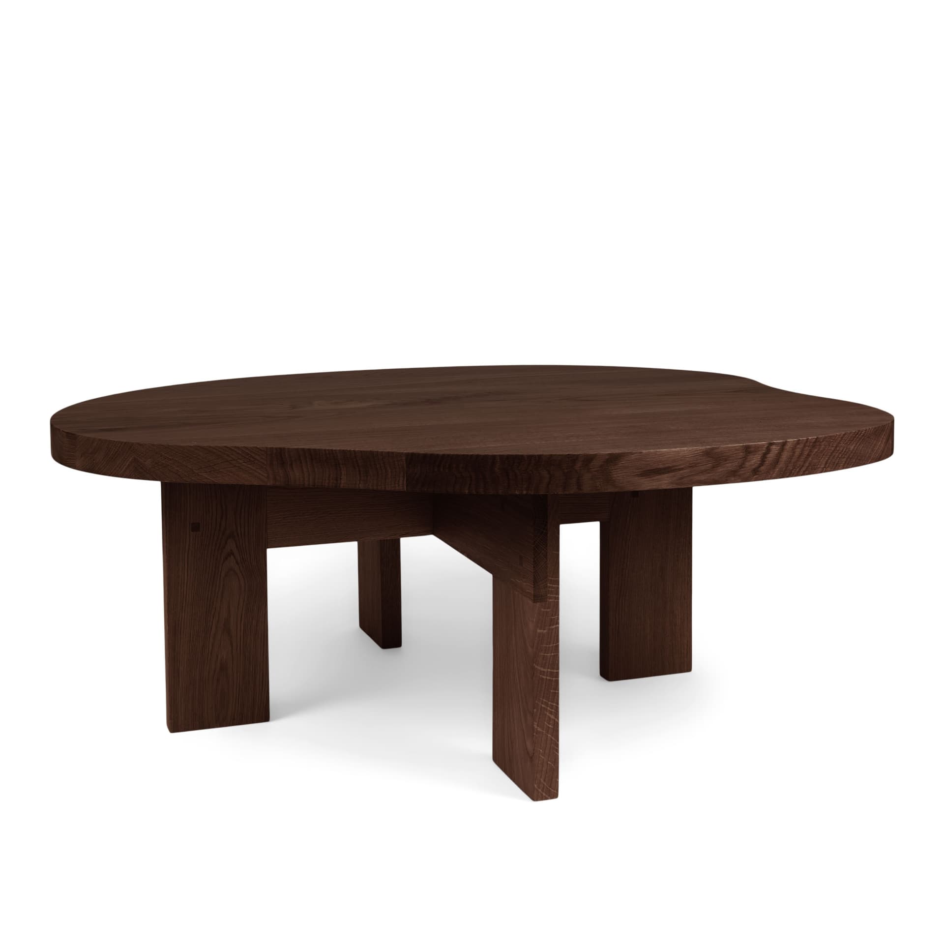 Frama - Farmhouse Pond sofabord dark oak - Sofabord - Brun - Tre