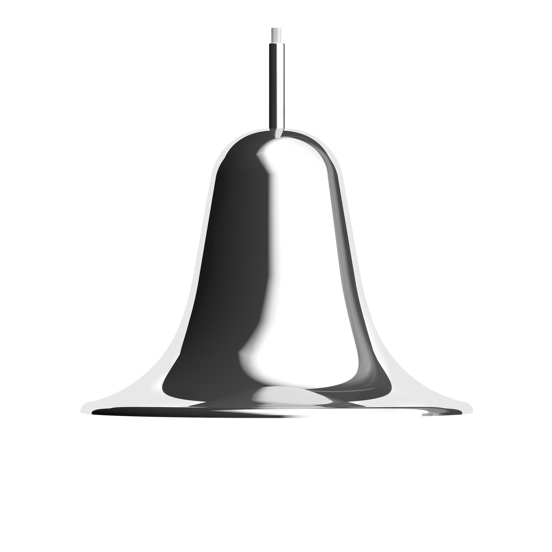 Verpan - Pantop pendellampe Ø 23 cm krom