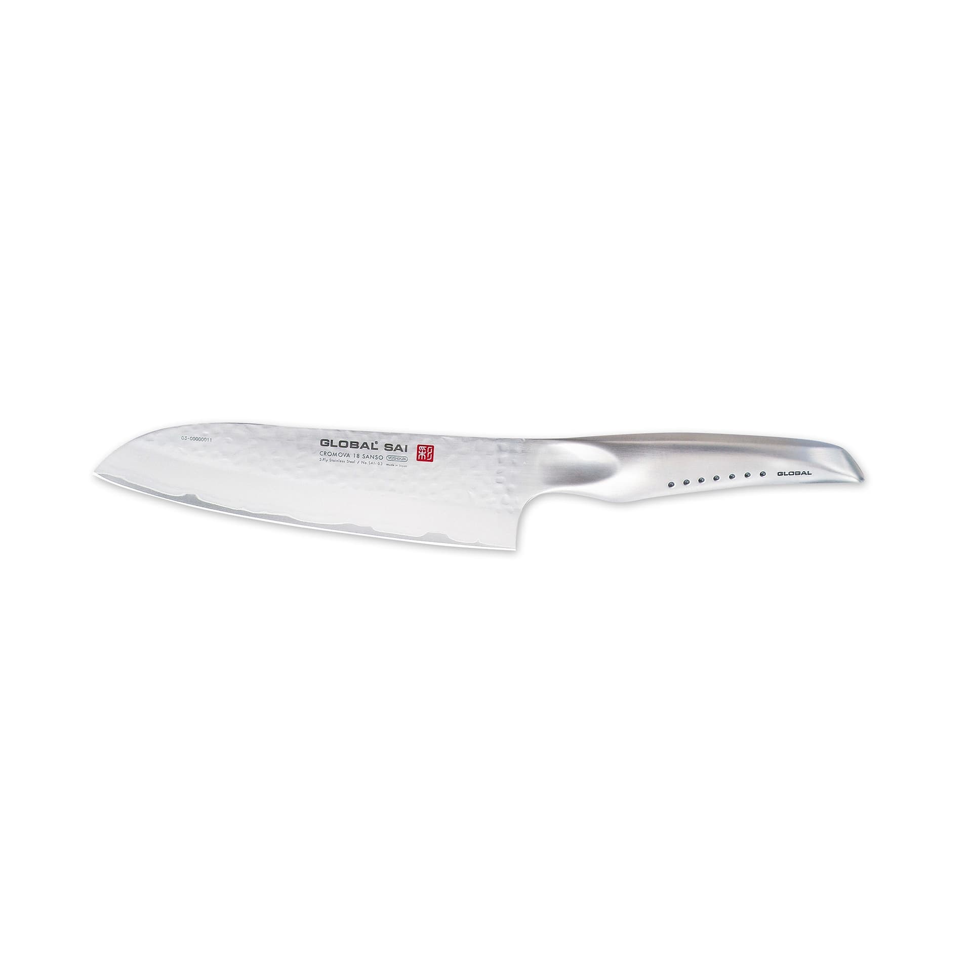 Global Global SAI-03 Santokukniv 19 cm rustfritt stål