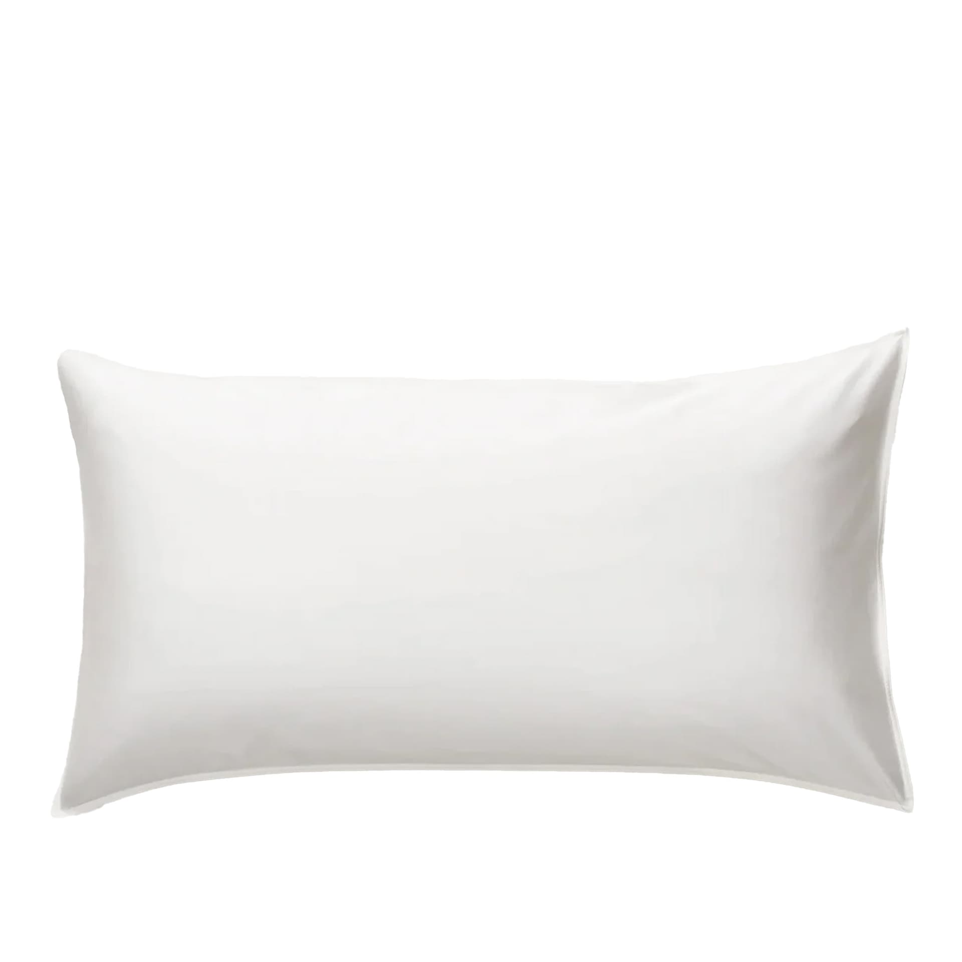Ogland - Edge Pillowcase Egyptian Giza 86 Cotton 50x90 cm Ogland White - Putetrekk - Hvit - Bomull