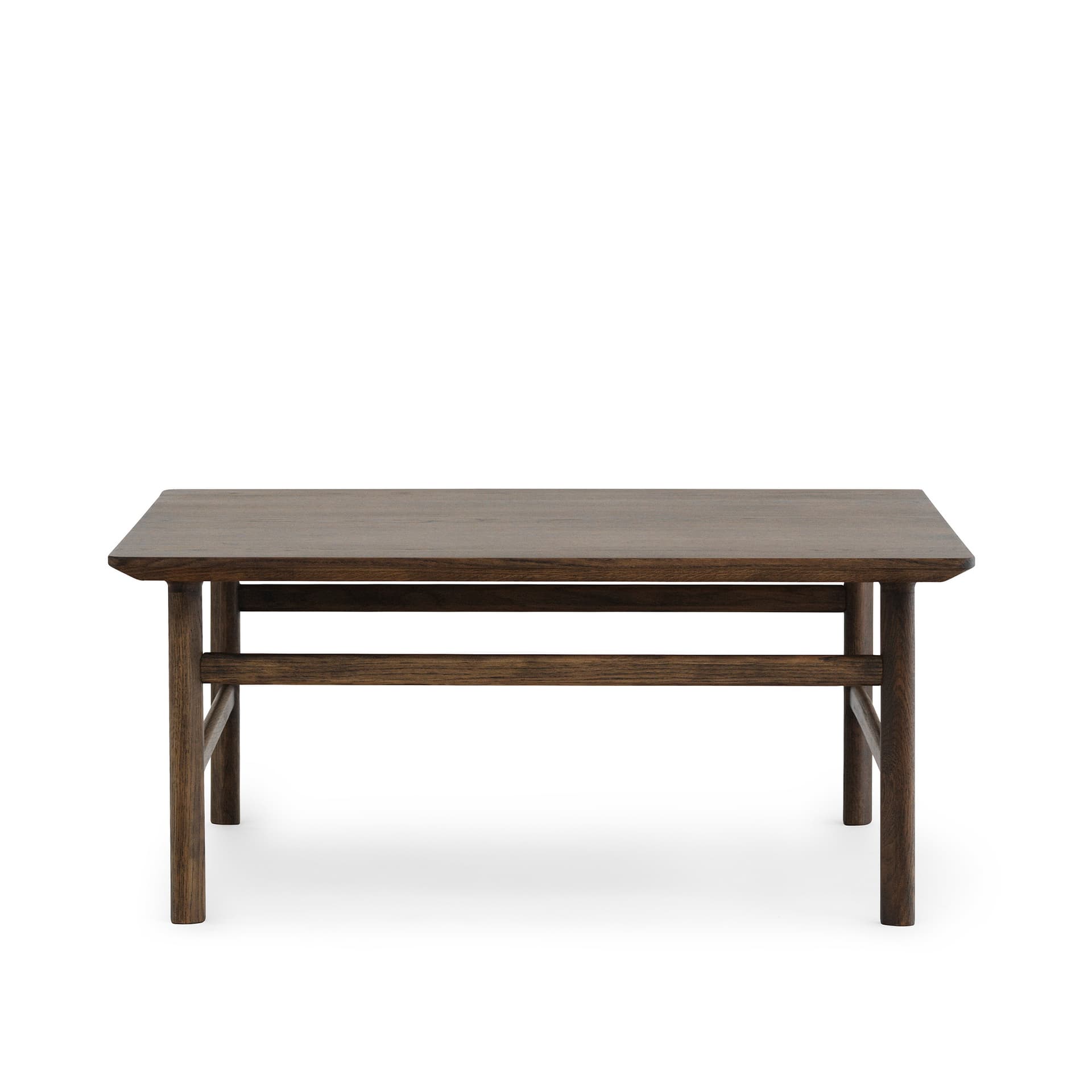 Normann Copenhagen - Grow Table 80 x 80 cm Stained Oak Smoked Oak - Sofabord - Simon Legald - Tre farget - Tre