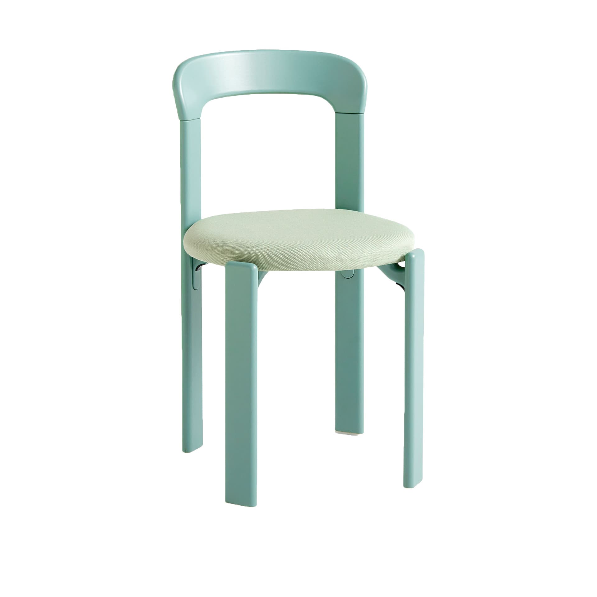 HAY - Rey Chair - Fall green waterbased lacquered beech, seat upholstery Steelcut 935 REY22 - Spisestoler - Bruno Rey - Grønn - Tre